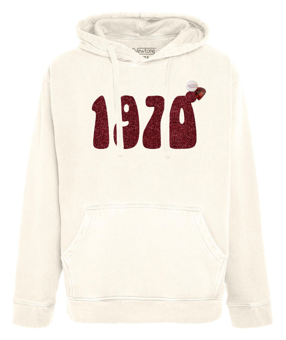 Hoodie jagger natural "1970 SS23" - Newtone