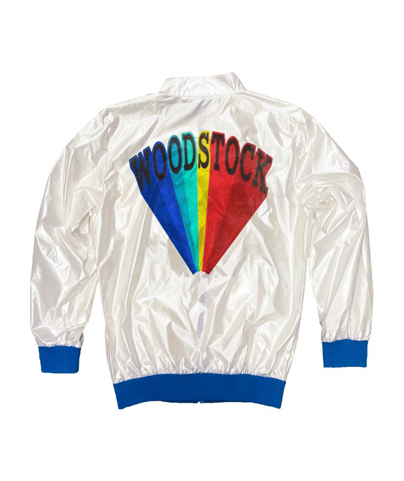 Jacket vic cream/flo blue "WOODSTOCK" - Newtone