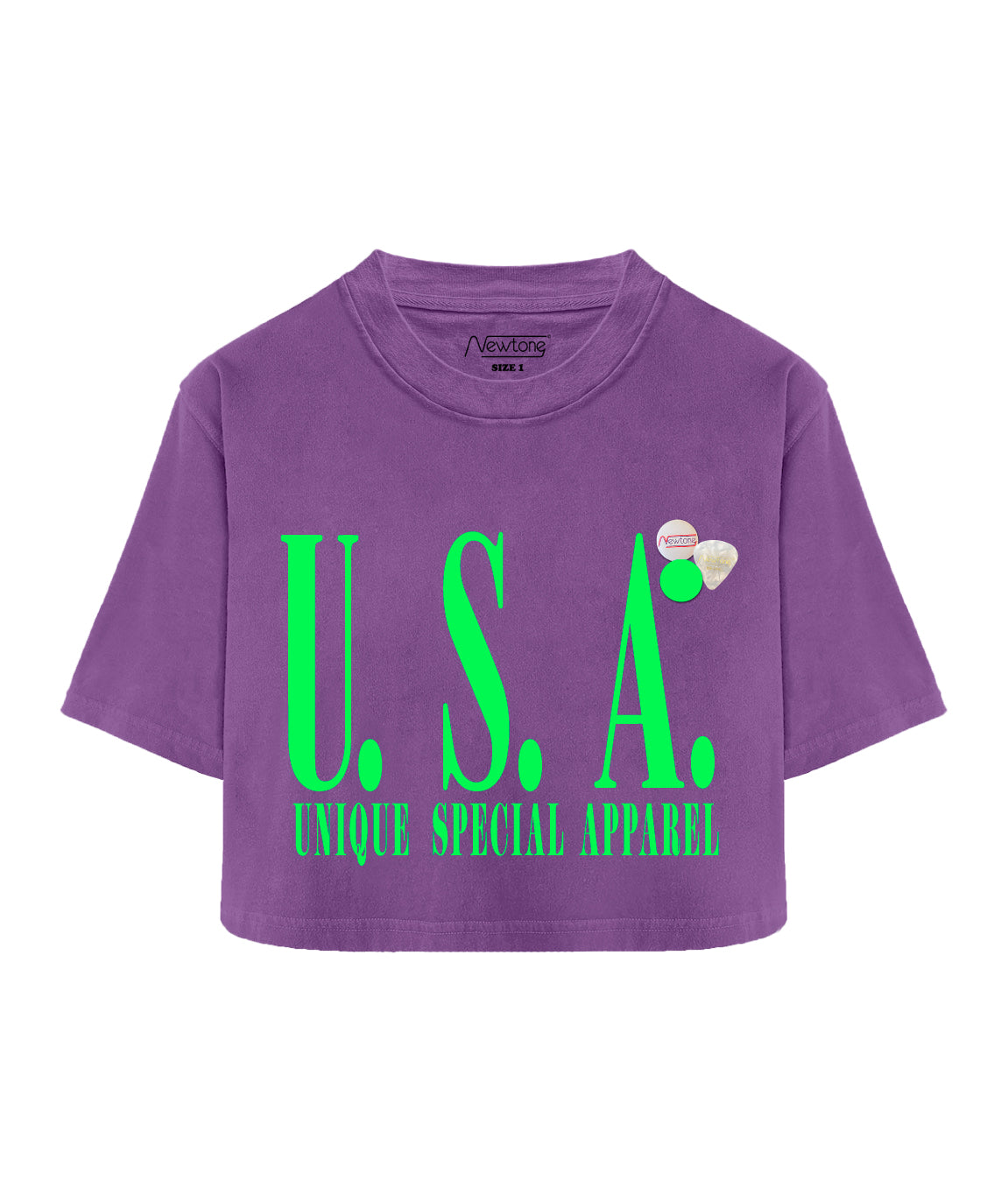 Crooper purple "USA" T-shirt