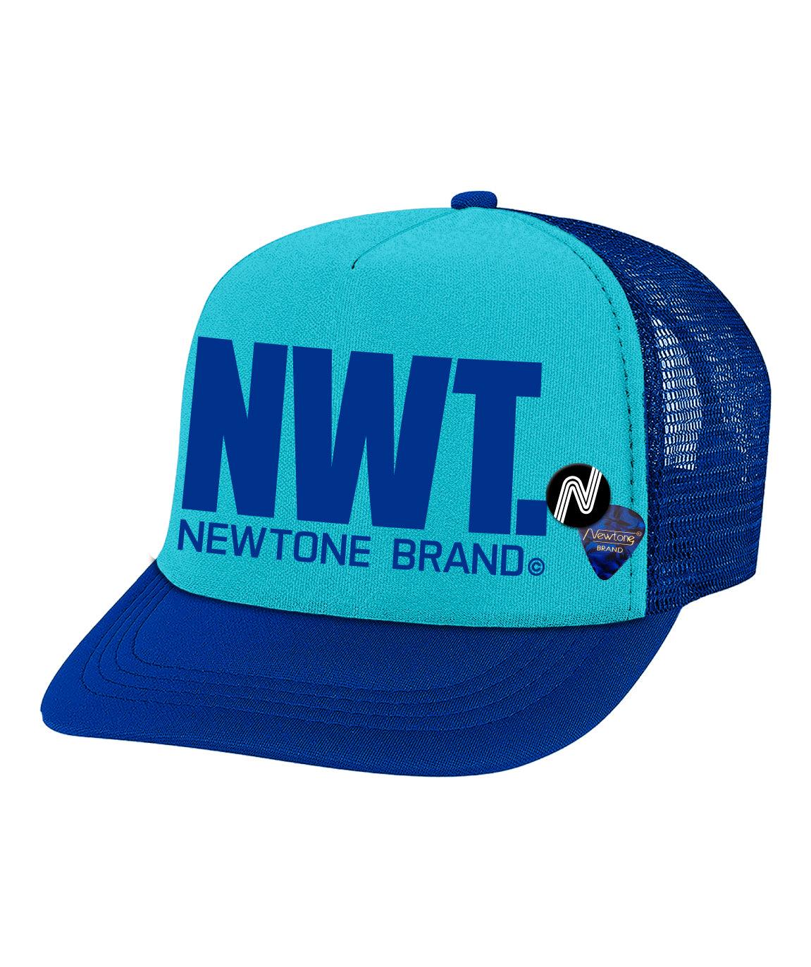 Cap toper royal / sky "BRAND SS24" - Newtone
