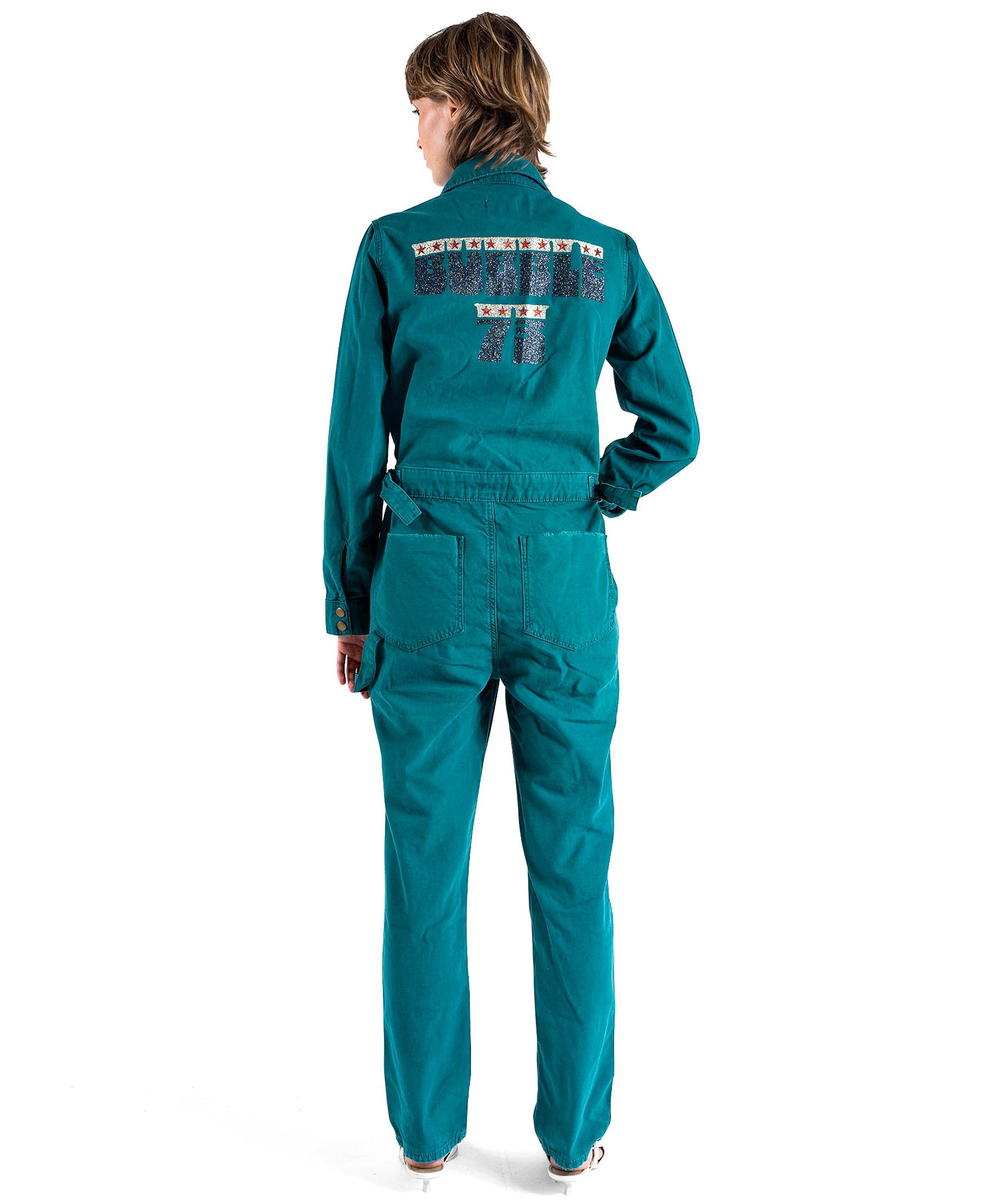 BUBBLE" forest jumpsuit