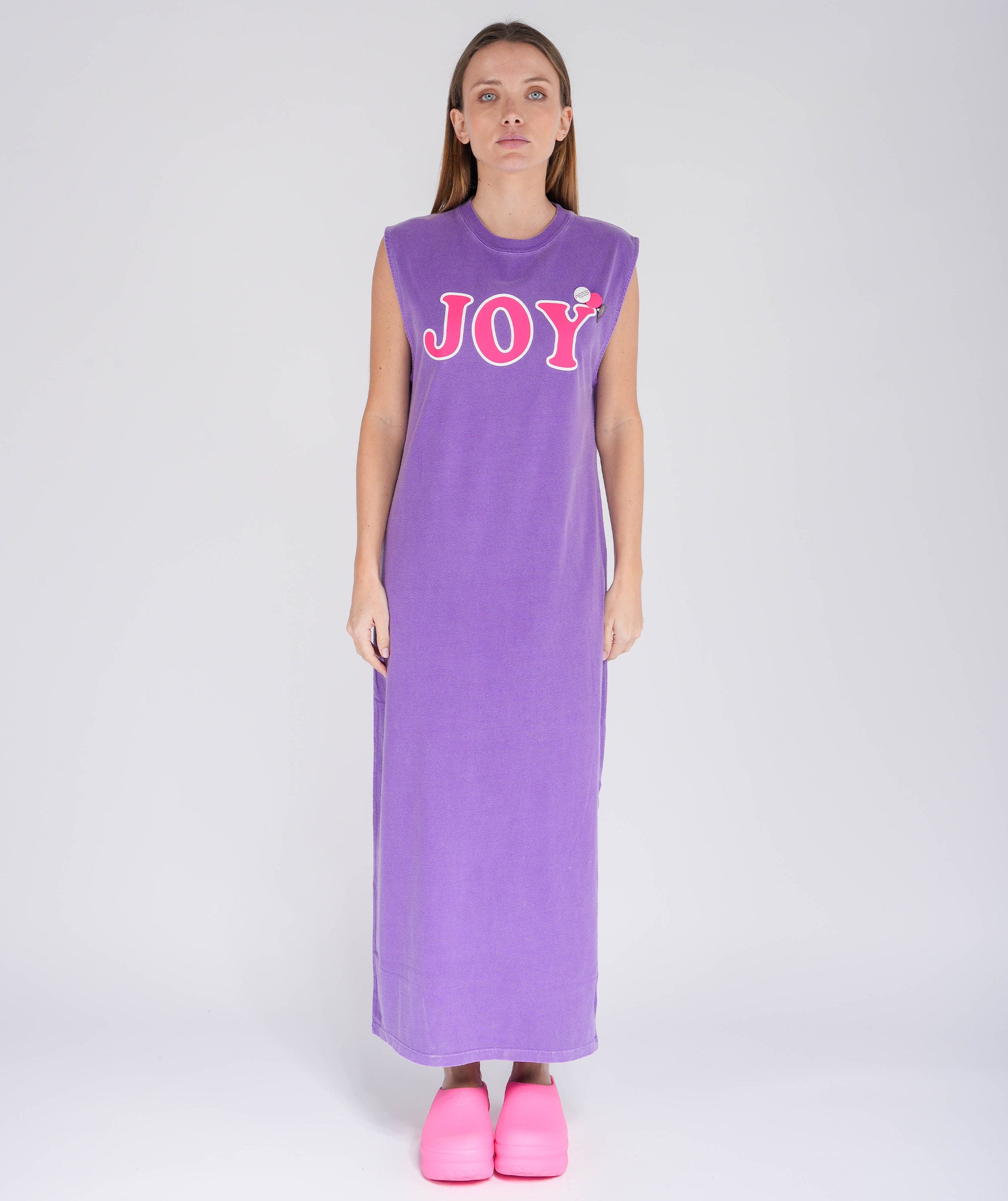 JOY" daytona purple dress