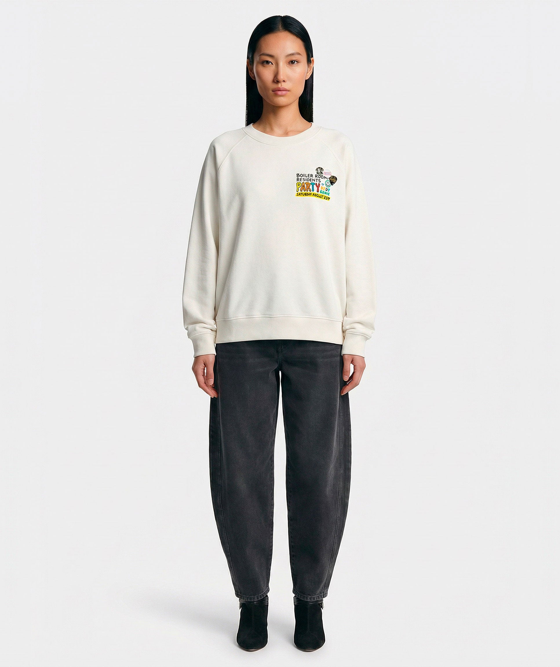 Egger Dirty White "PARTY" Sweatshirt