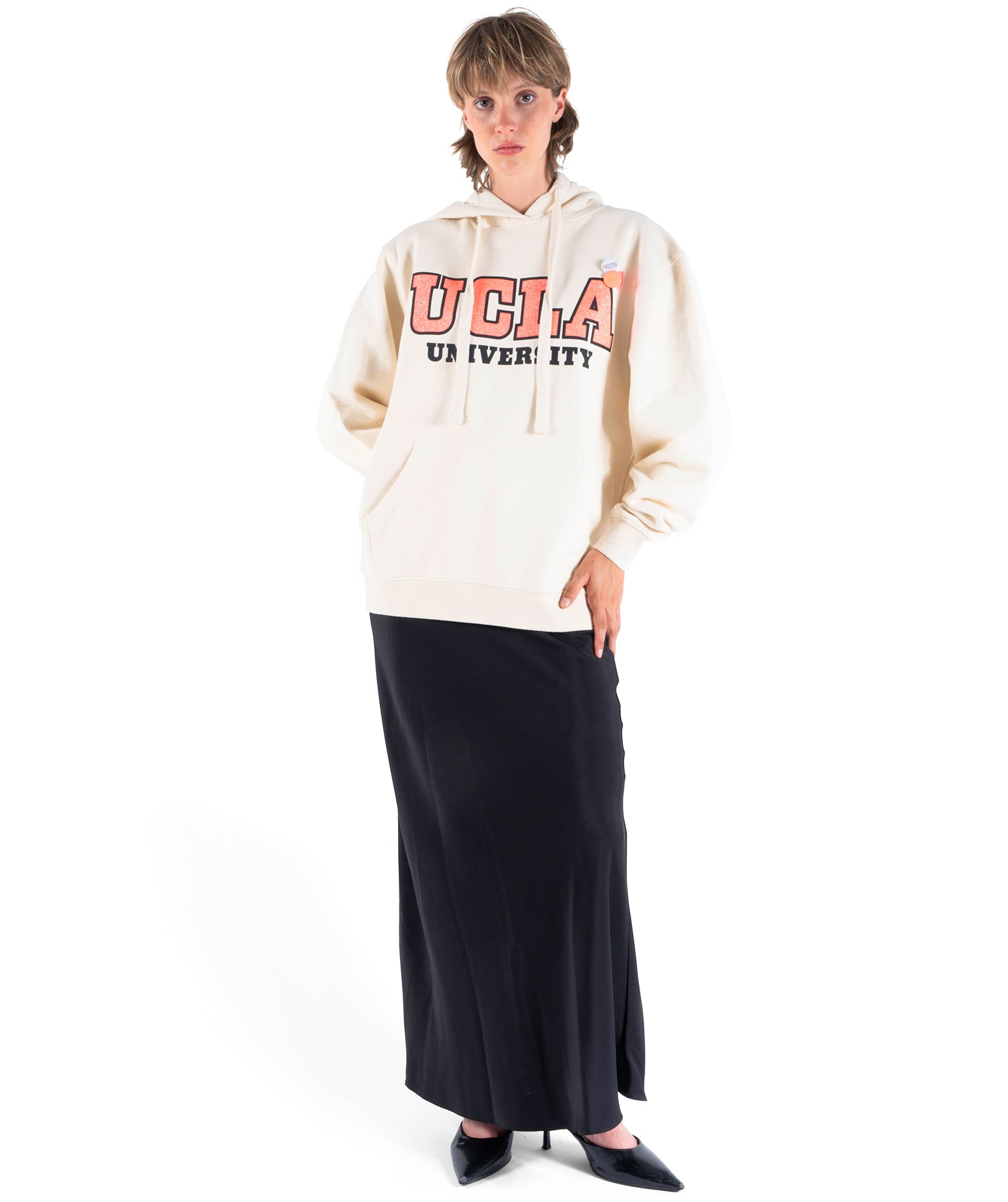 Hoodie jagger natural "UNIVERSITY