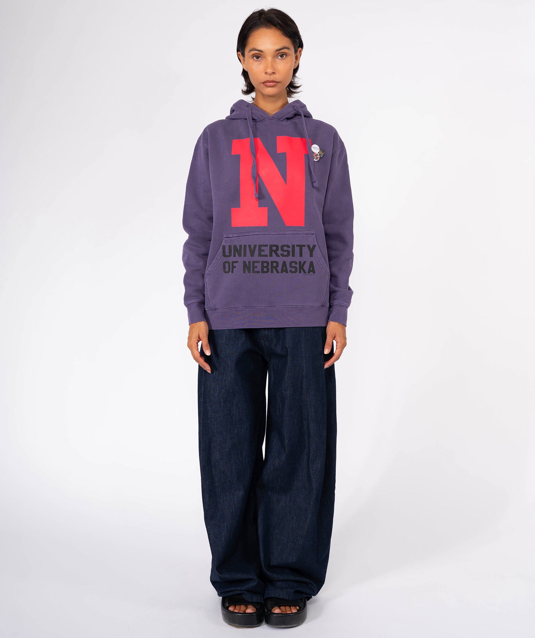 Jagger Grape Hoodie "LETTERS"