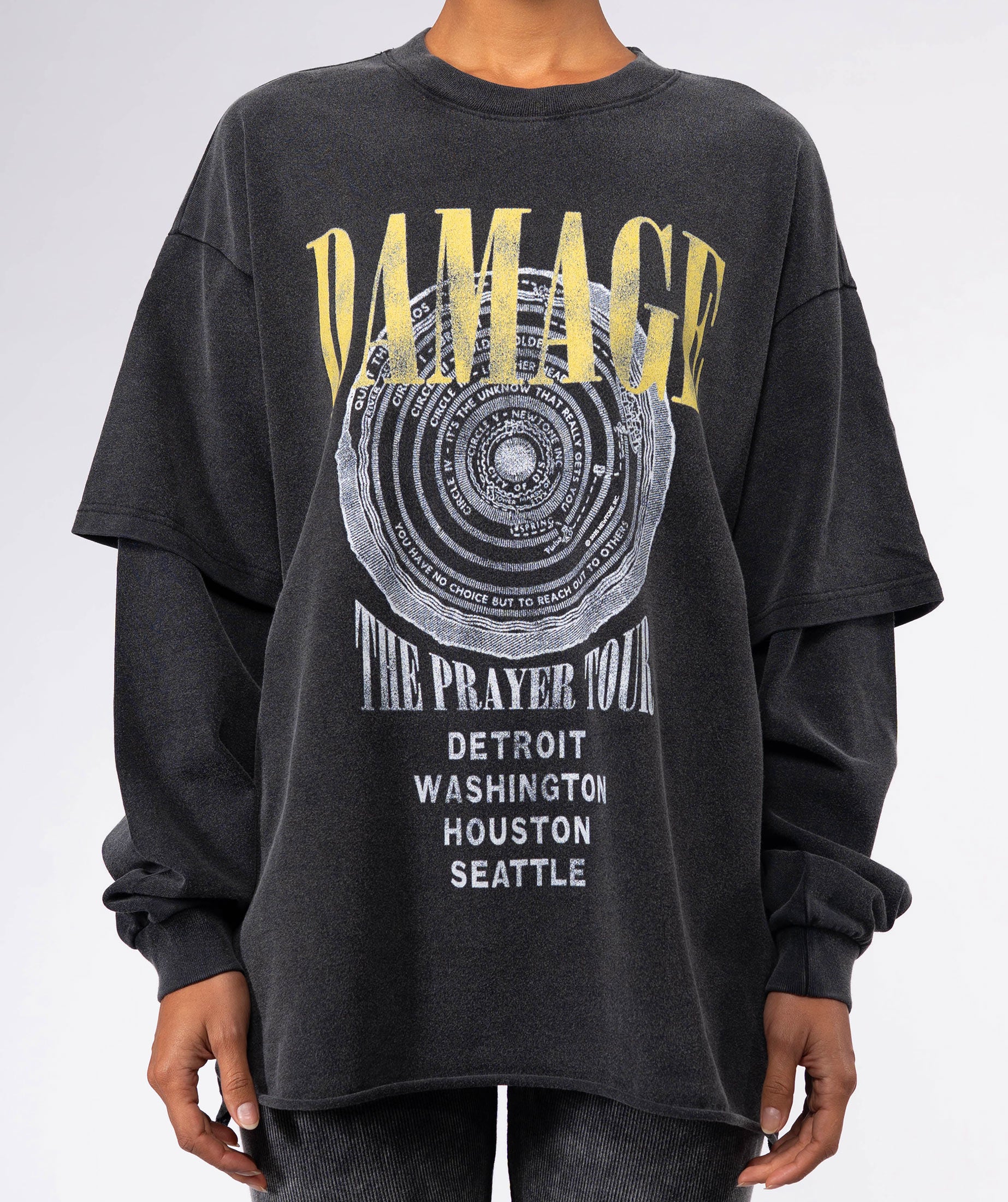 DAMAGE" klimer pepper tee shirt