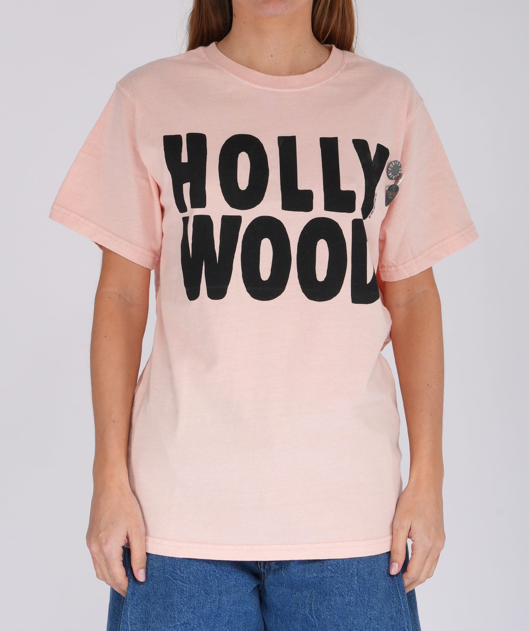 "HOLLYWOOD" trucker skin T-shirt