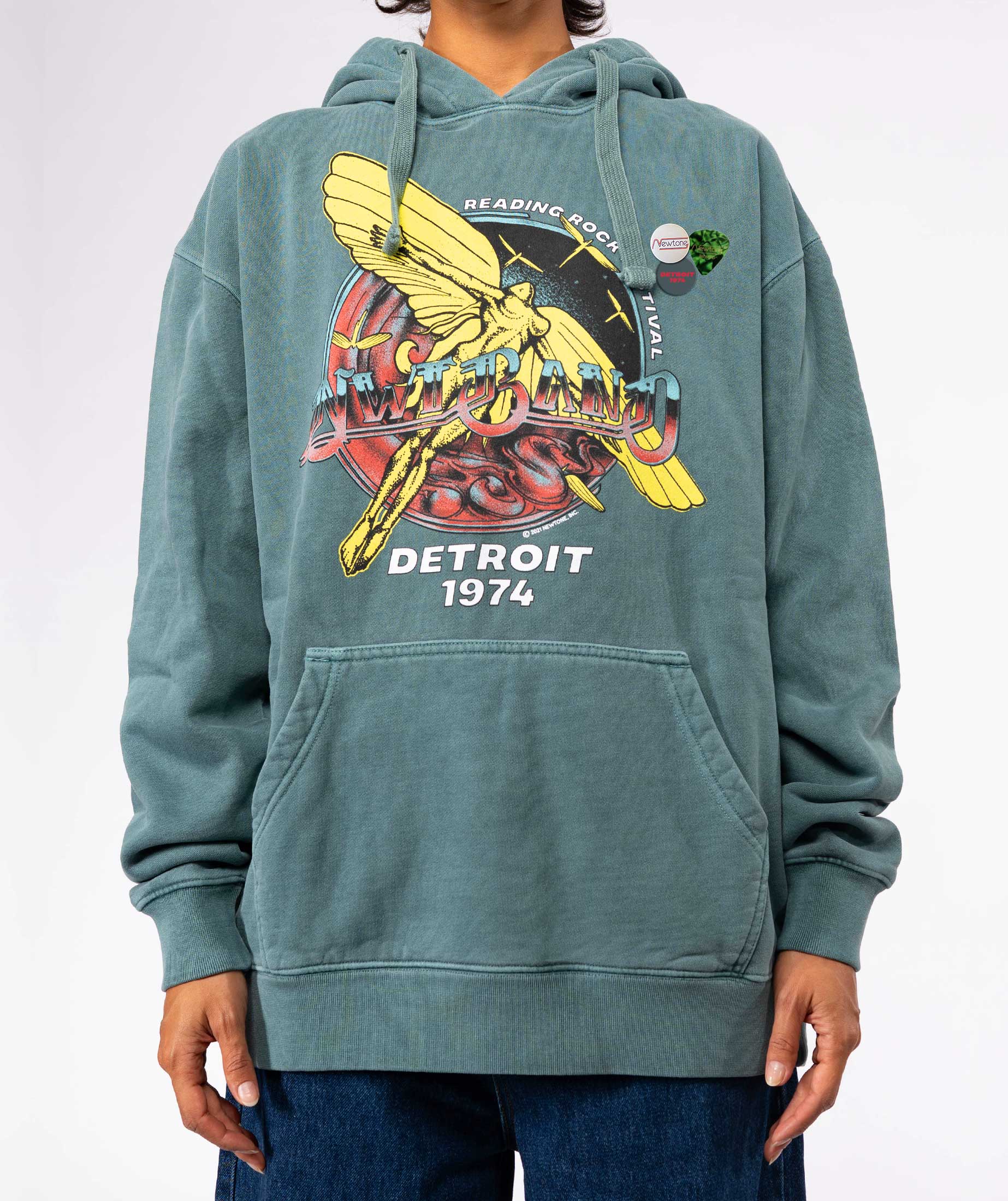 Hoodie jagger forest "READING