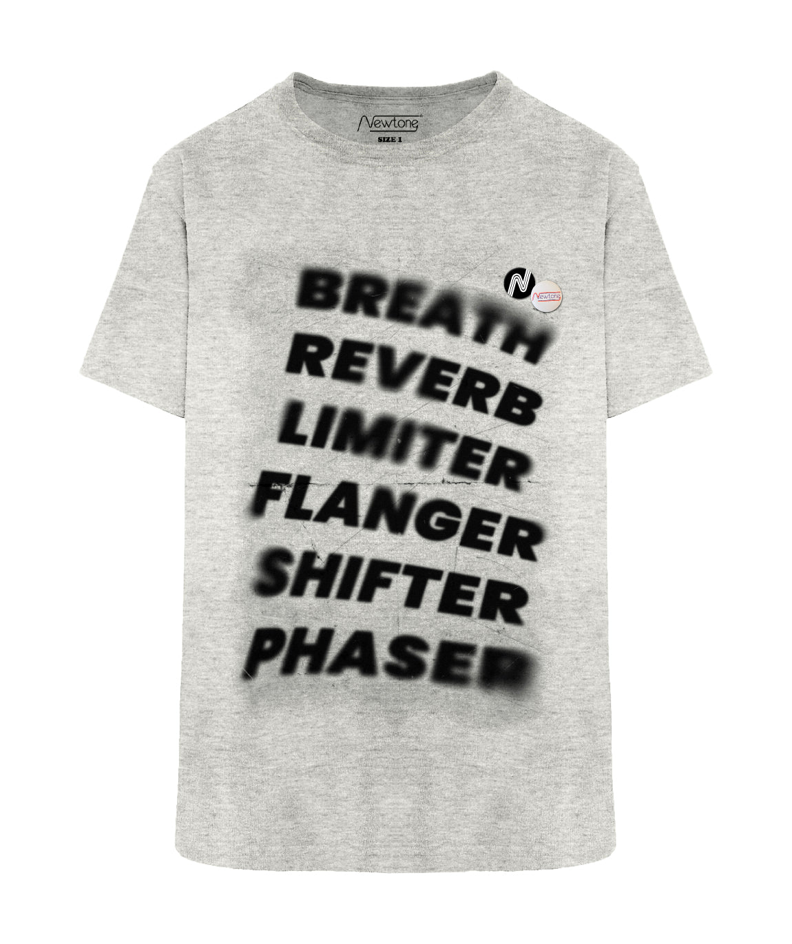 BREATH" trucker elephant tee shirt