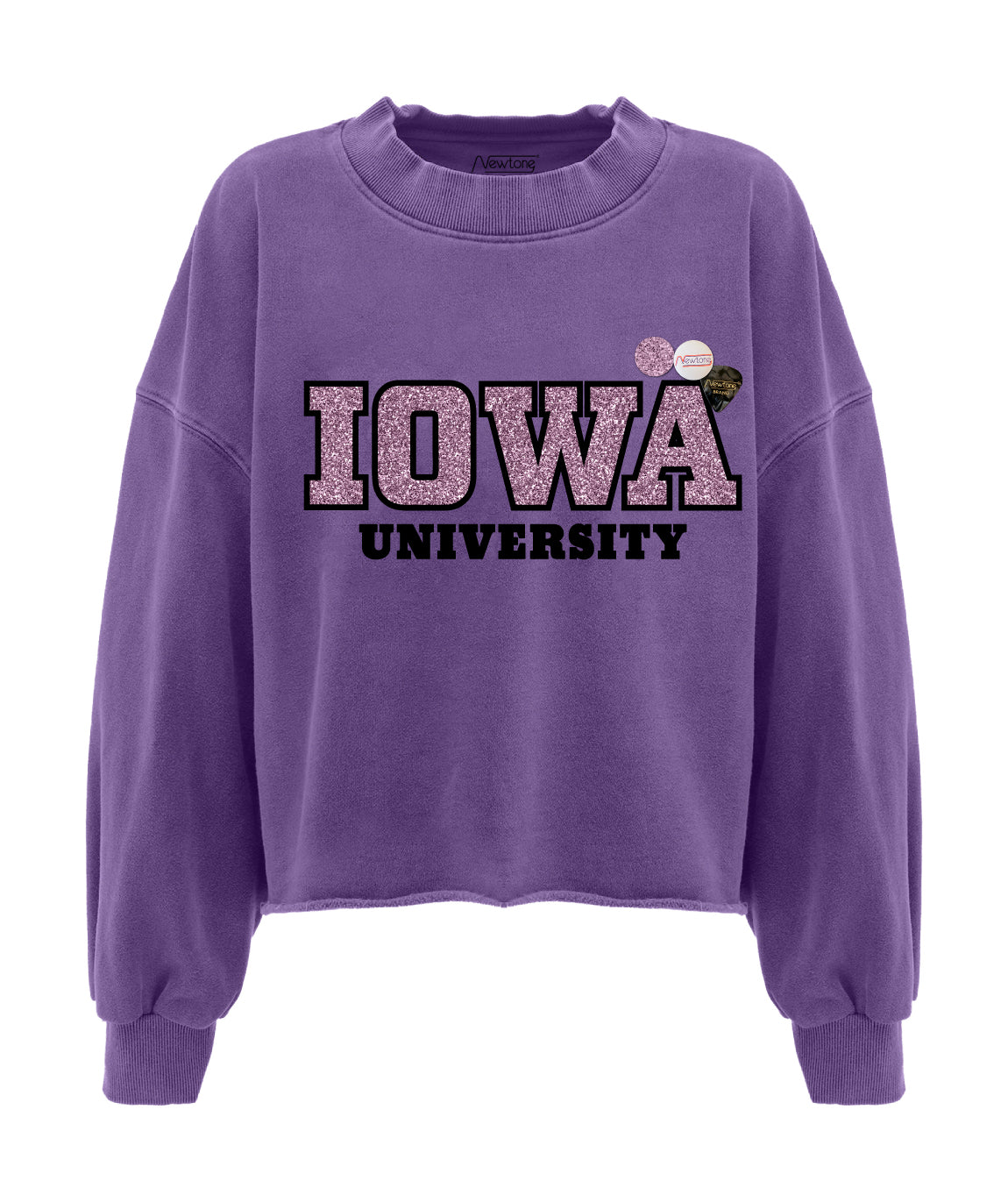 UNIVERSITY" grape crop sweatshirt