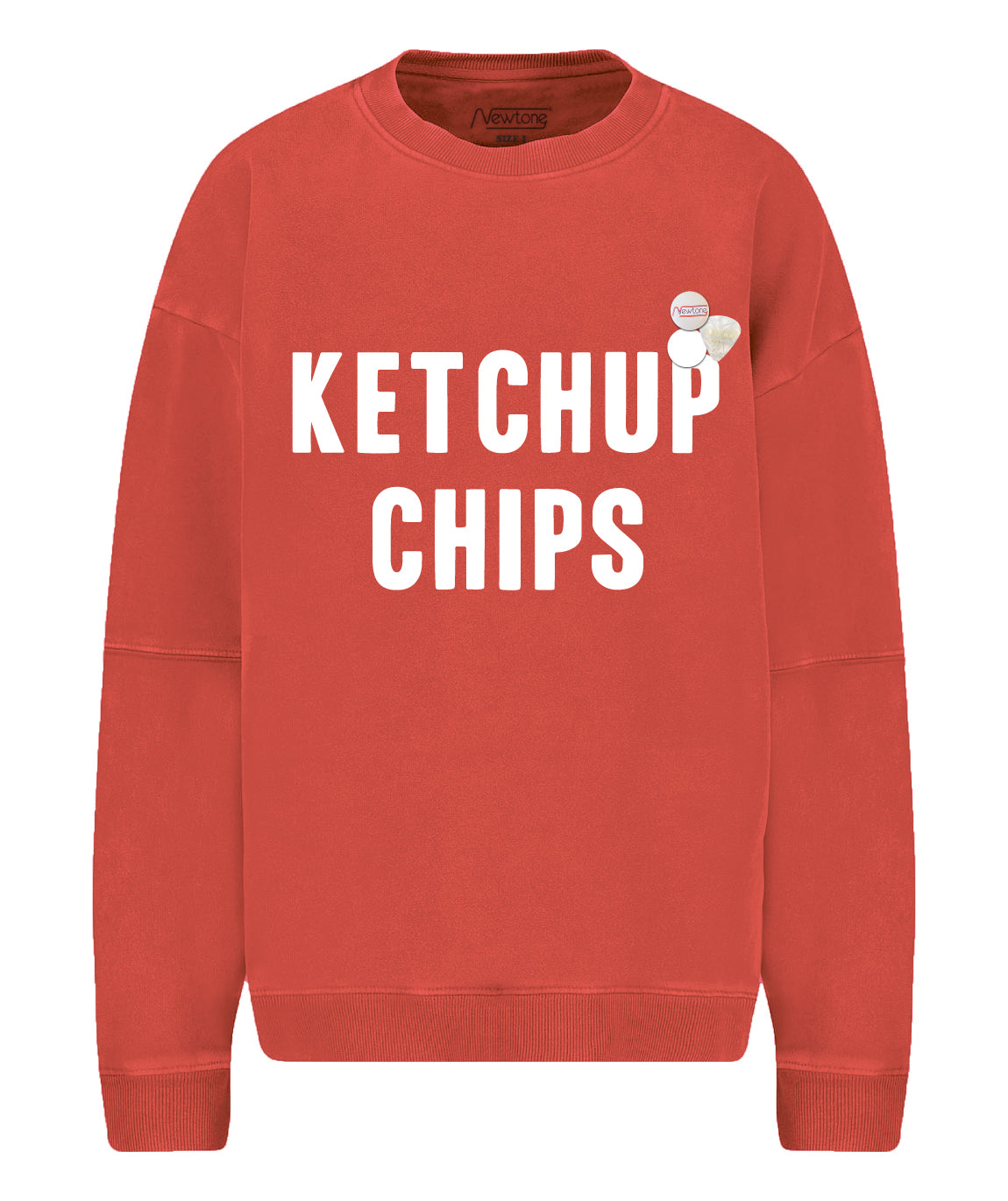 KETCHUP" roller blood sweatshirt