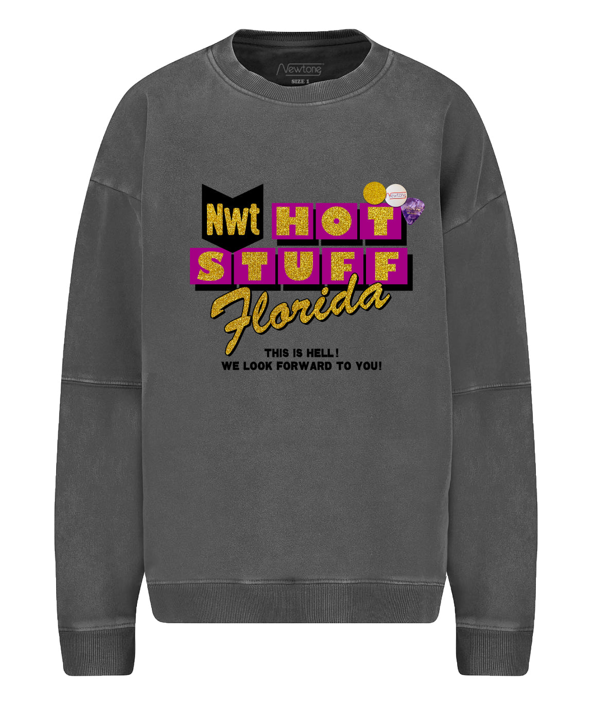 Pepper roller sweatshirt "STUFF"