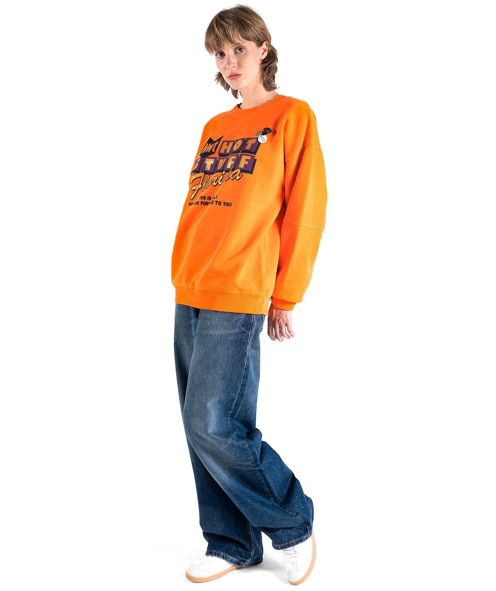 STUFF" roller burn sweatshirt