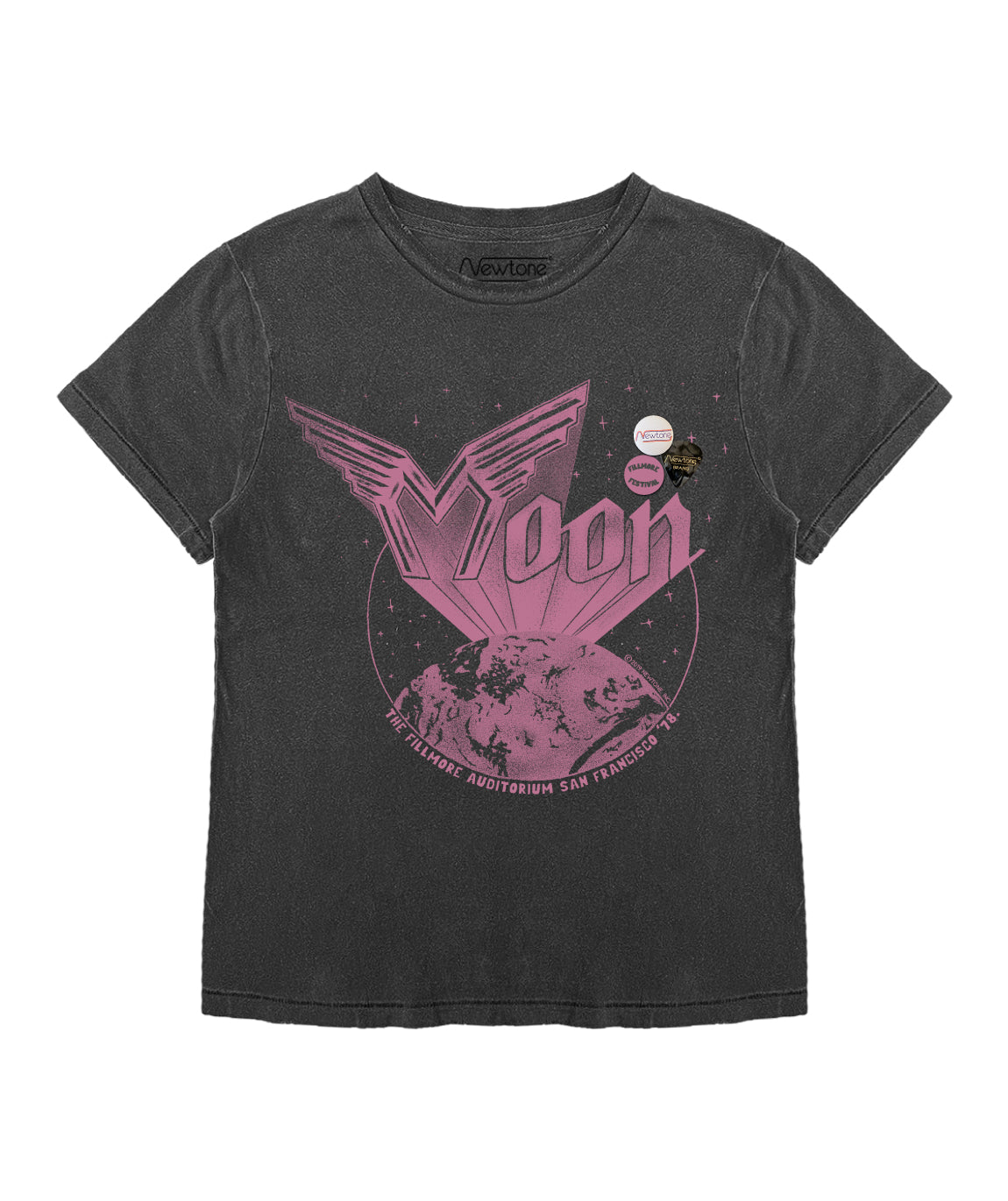 MOONFALL" starlight pepper tee shirt