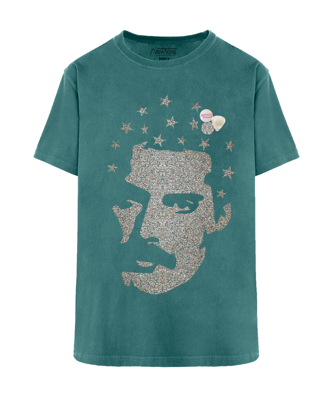 SINGER" forest trucker tee shirt