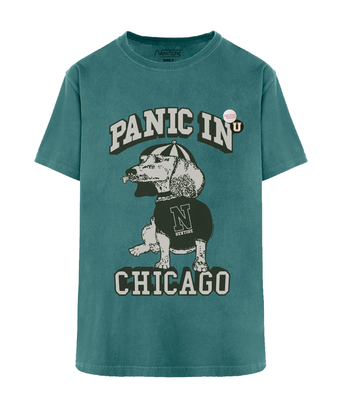 CHICAGO" forest trucker tee shirt