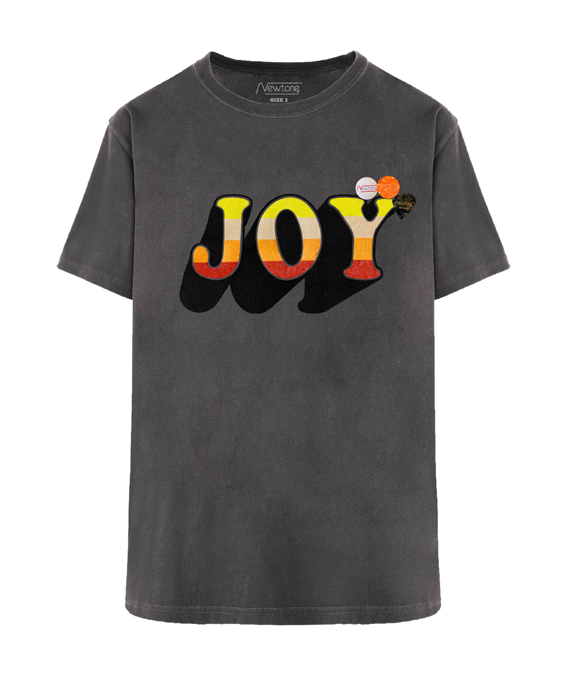 JOY FW24" pepper trucker tee shirt
