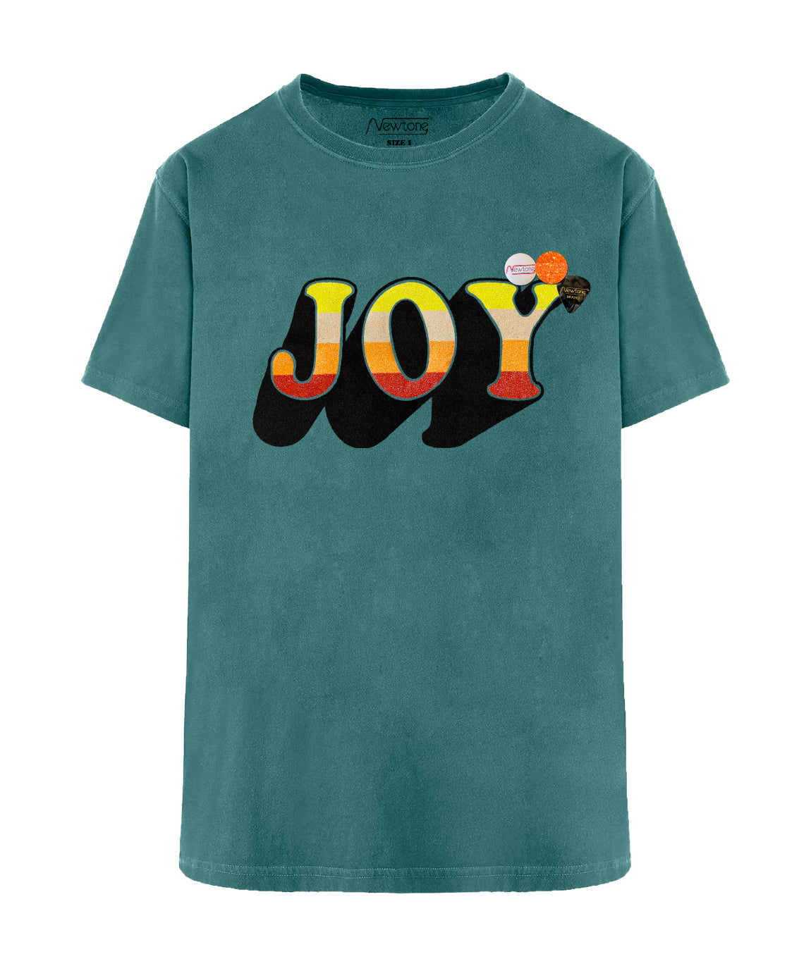 JOY FW24" trucker forest tee shirt