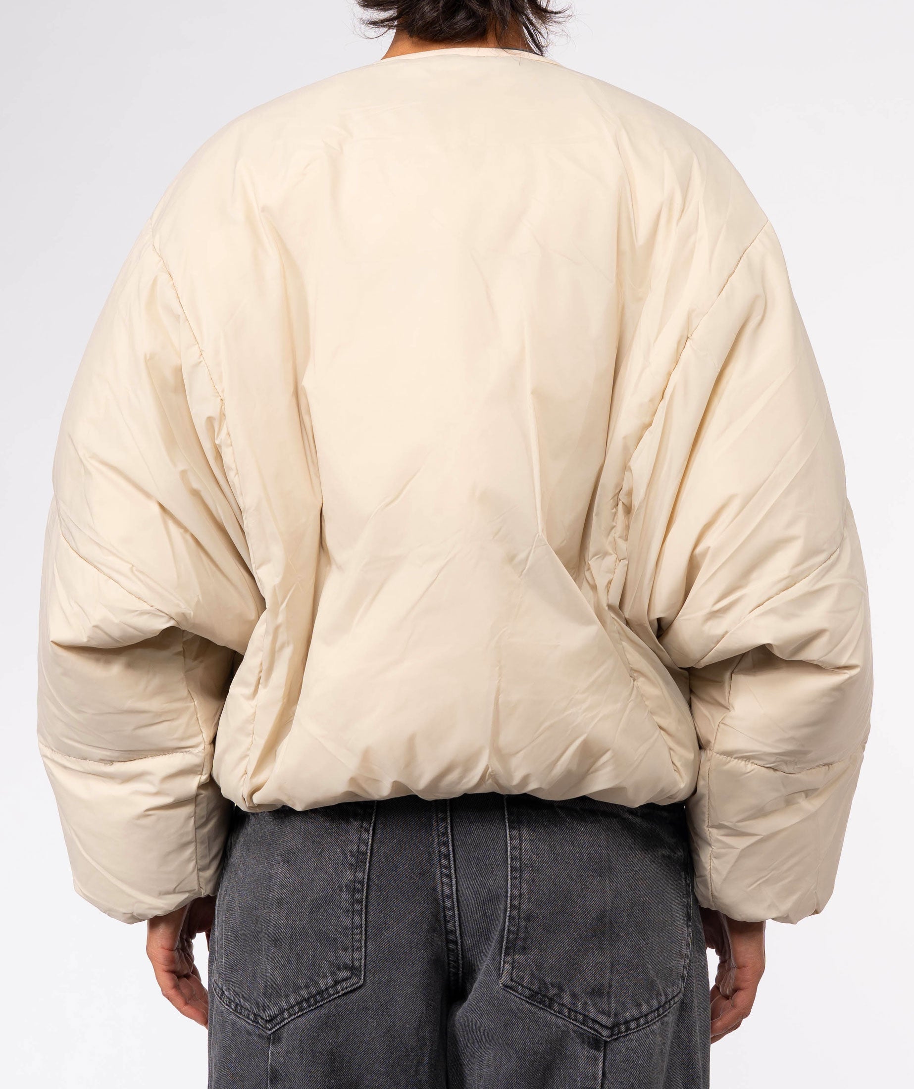 Cooper natural puffer jacket "BLEED"