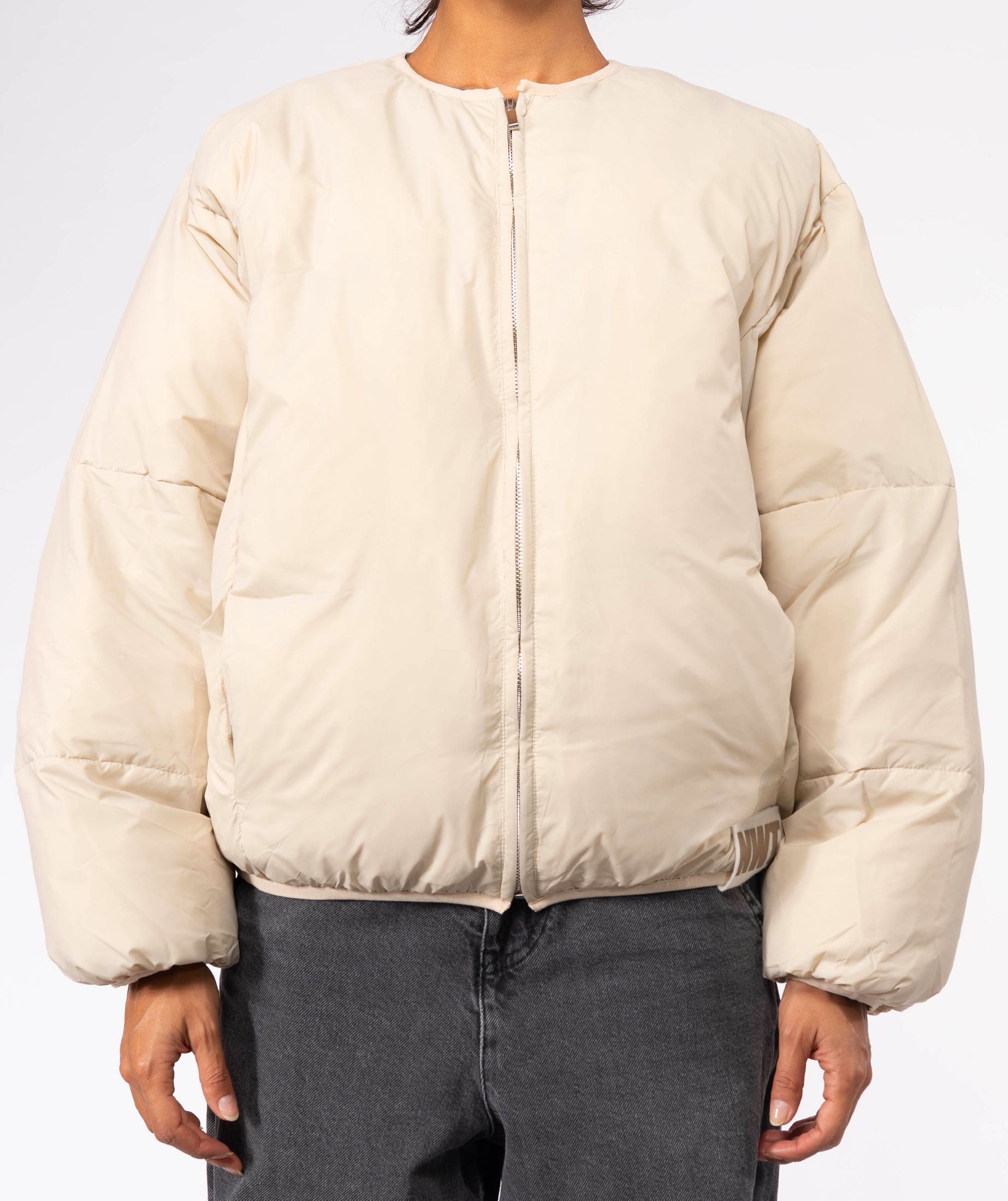 Cooper natural puffer jacket "BLEED"