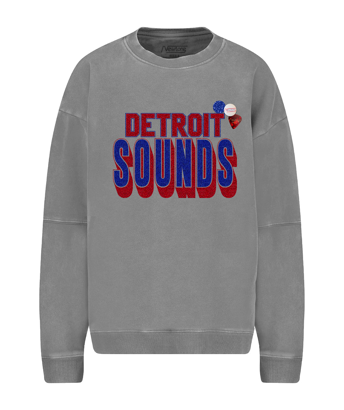 SONG" roller grey sweatshirt