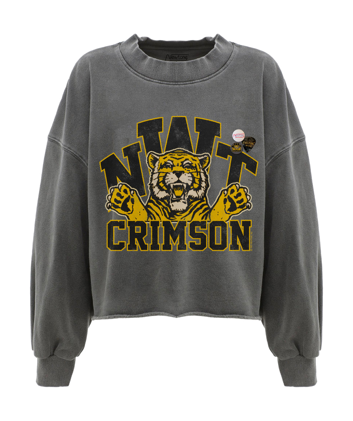 Pepper "CRIMSON" crop sweatshirt