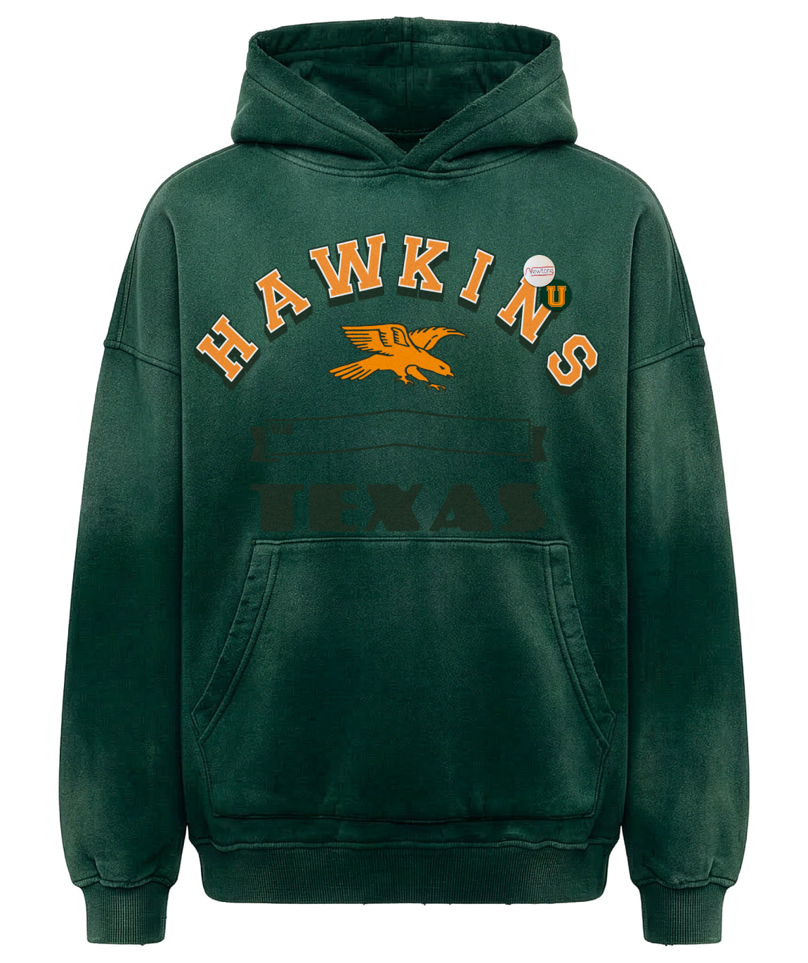 HAWKINS" vintage forest skyler hoodie