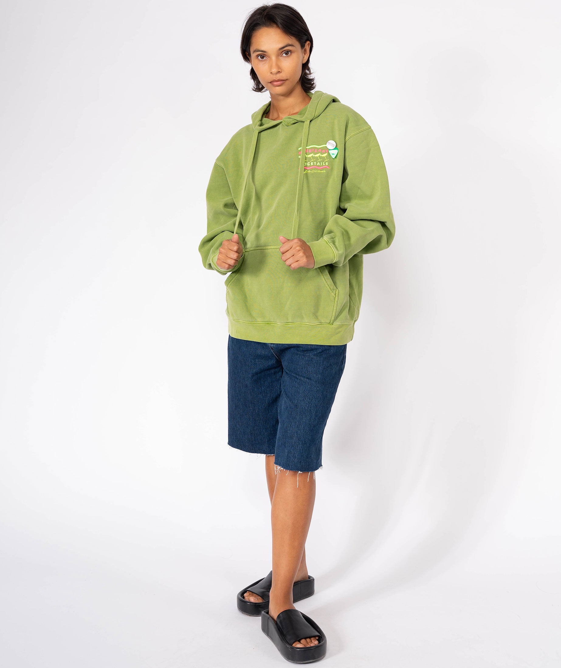 Hoodie jagger aloe "HURRICANE"