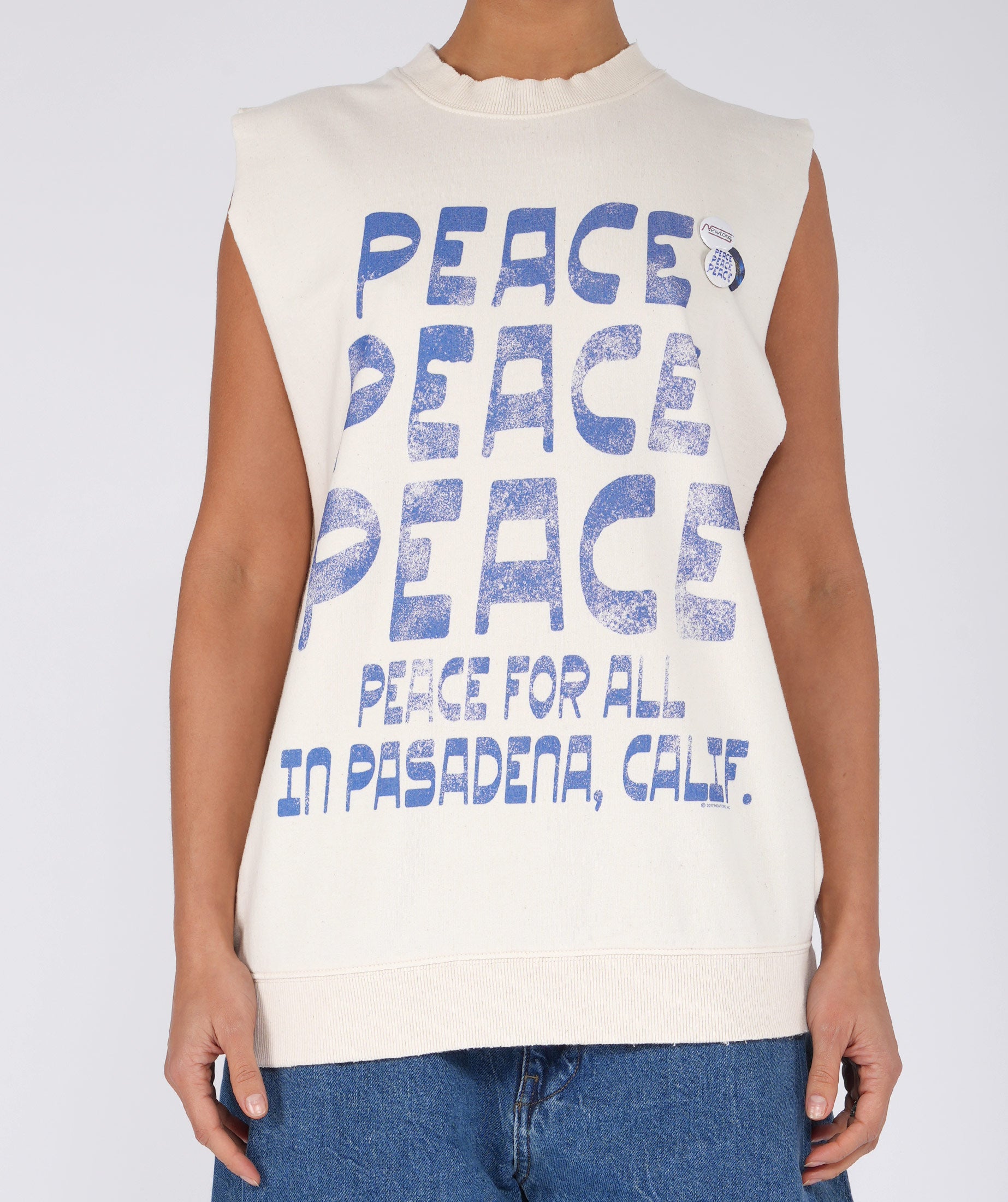 PASADENA" natural bolster sweatshirt