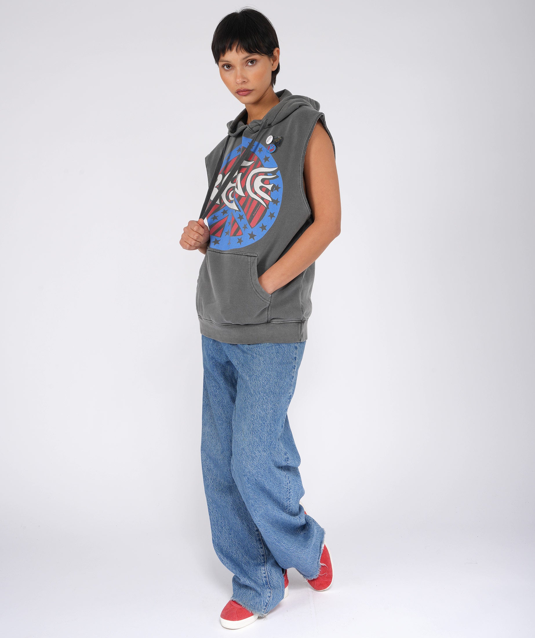 PEACE" agger pepper hoodie