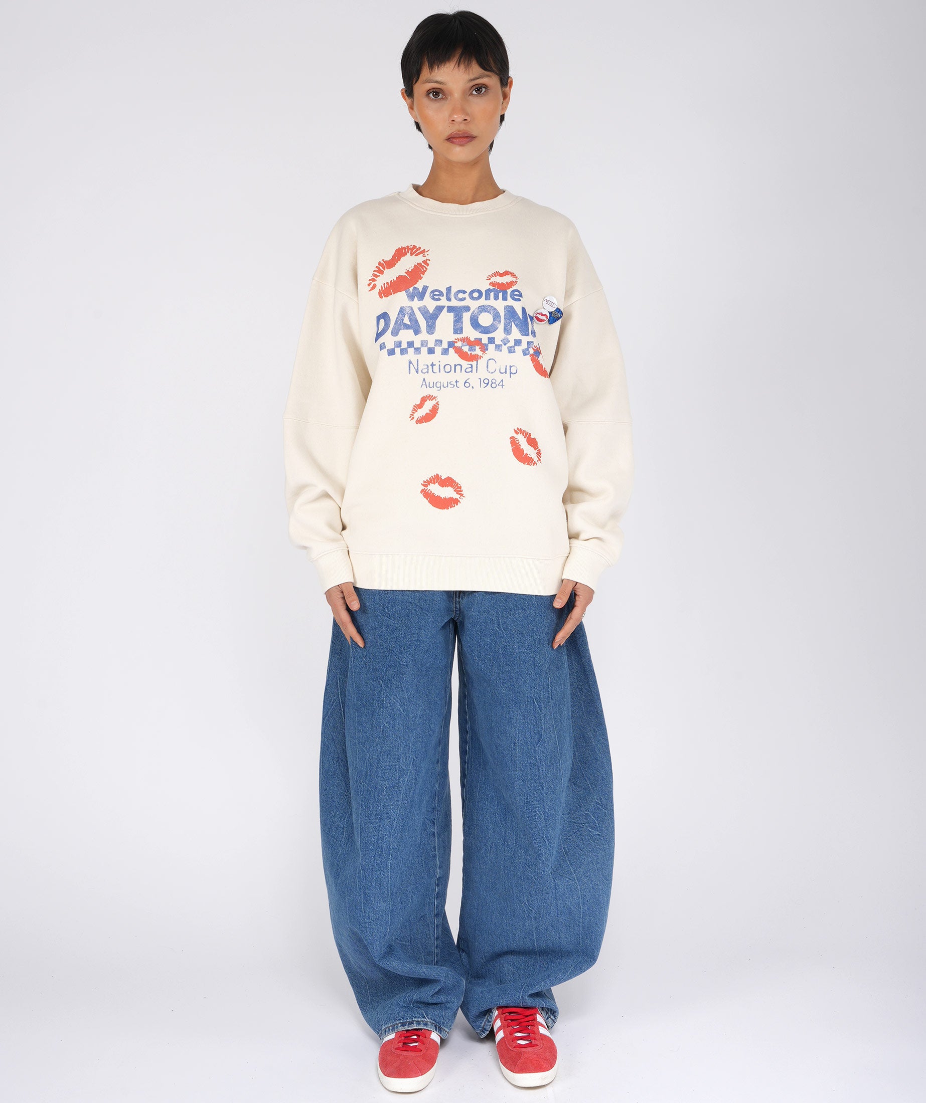 NASCAR" roller natural sweatshirt