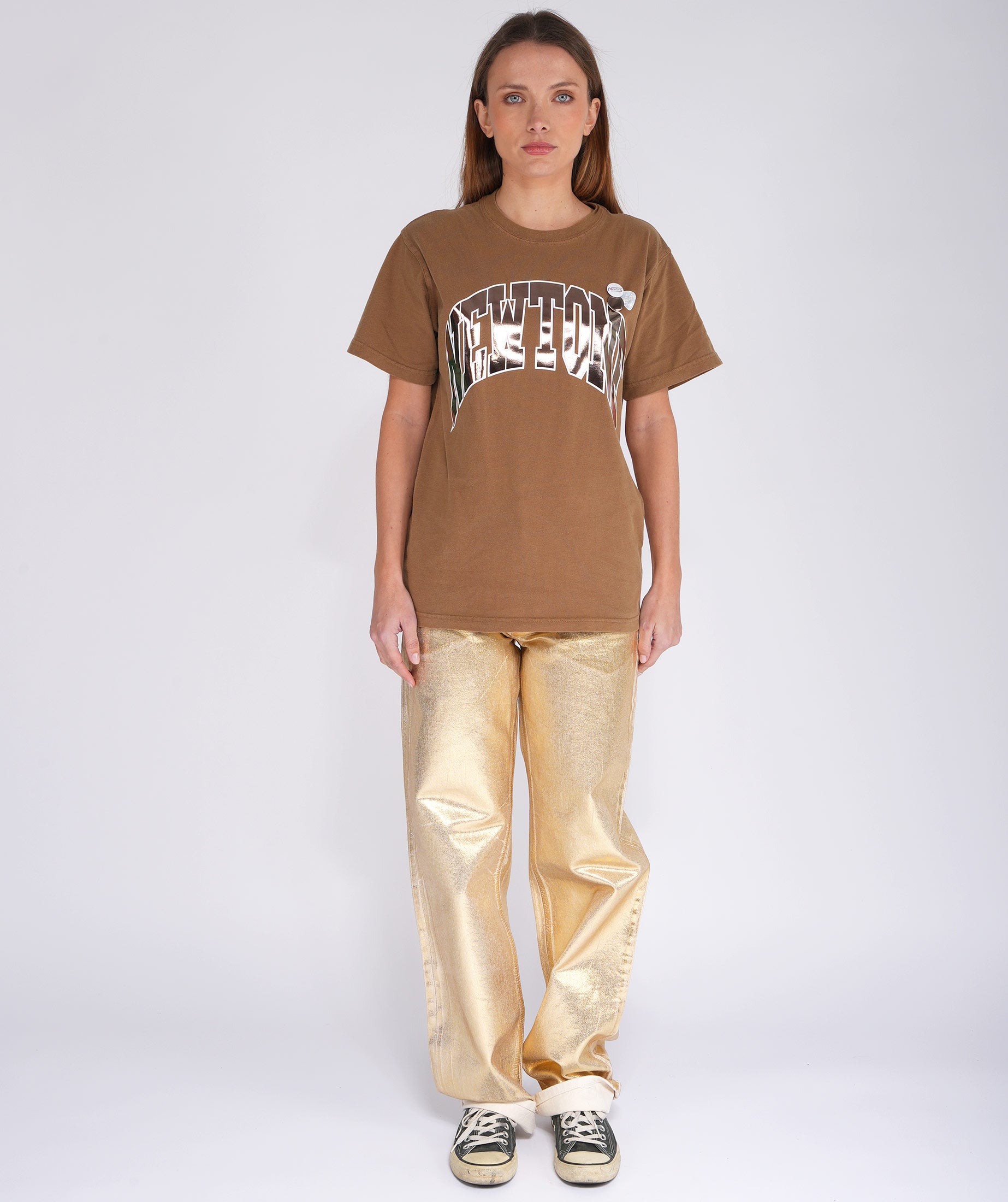 TONE SS25" havana trucker tee shirt