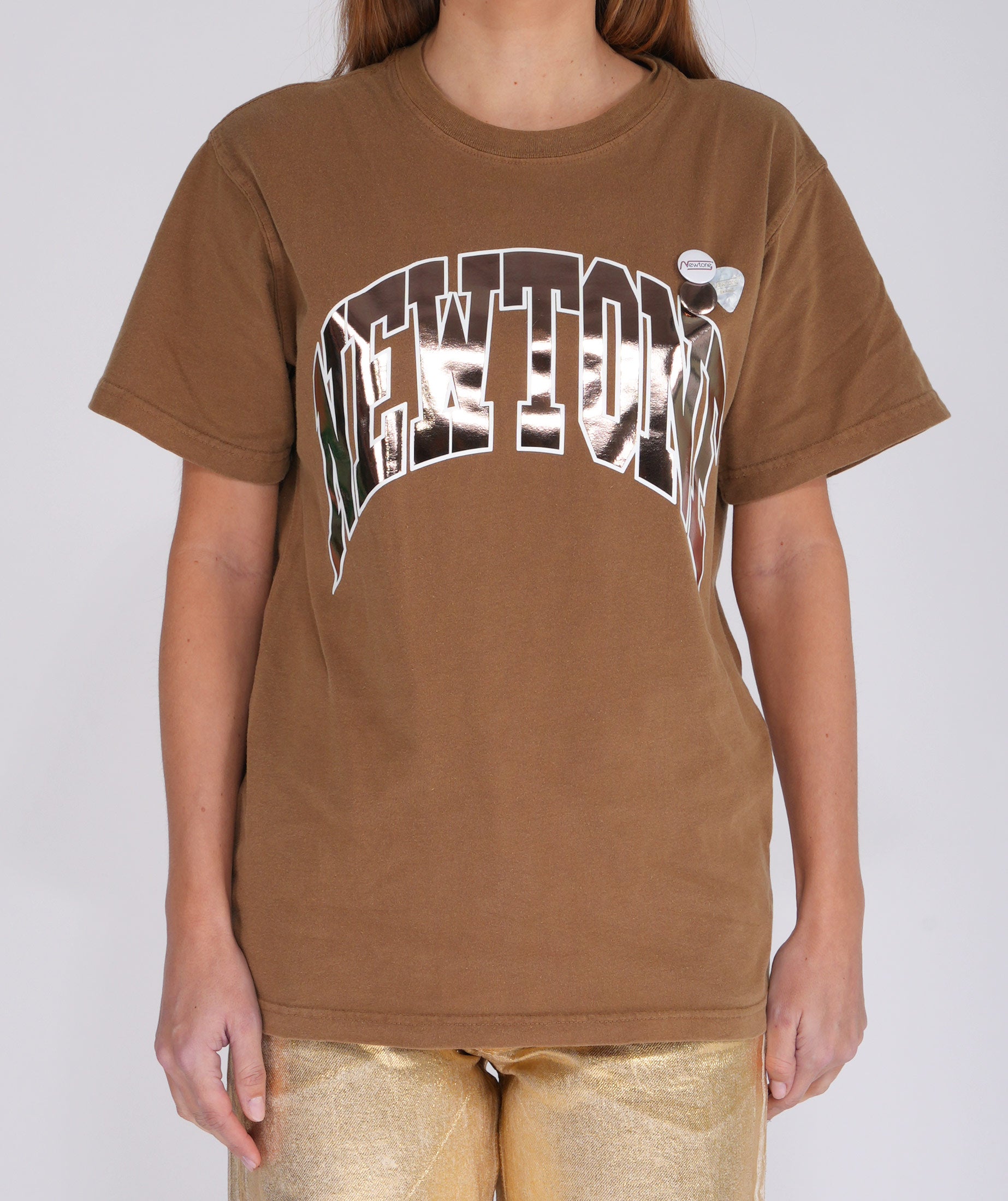 TONE SS25" havana trucker tee shirt