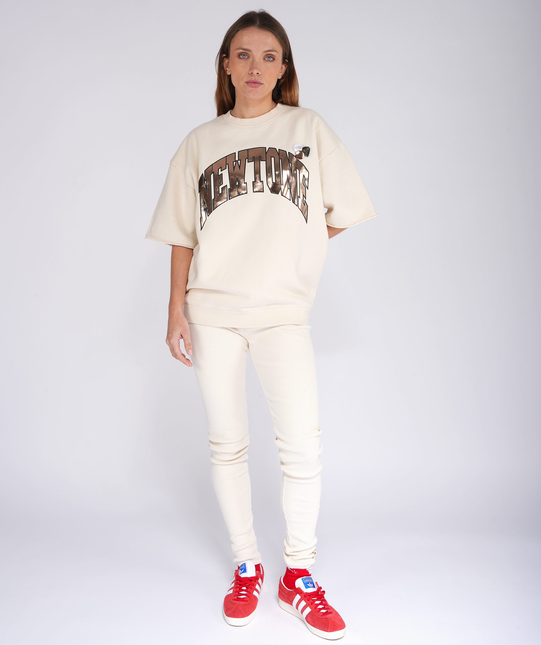 Sweatshirt linder natural "TONE SS25