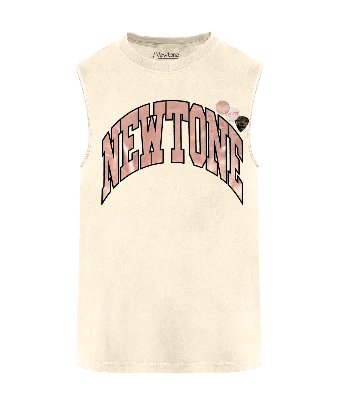 TONE" natural biker tee shirt