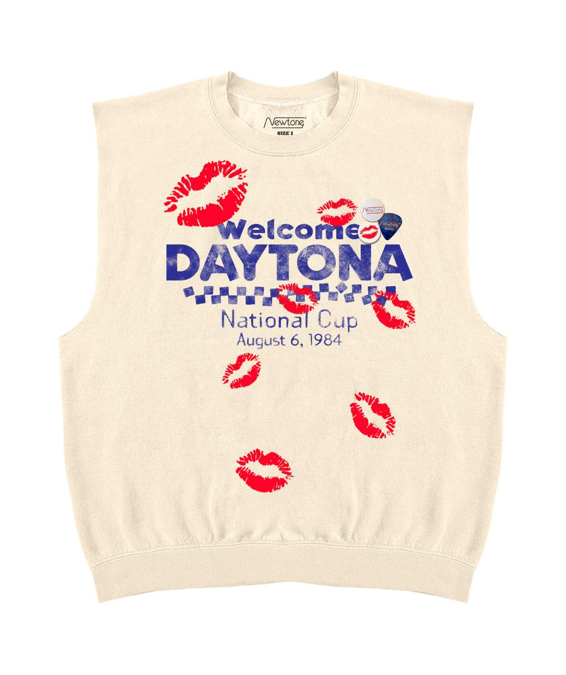 NASCAR" natural bolster sweatshirt