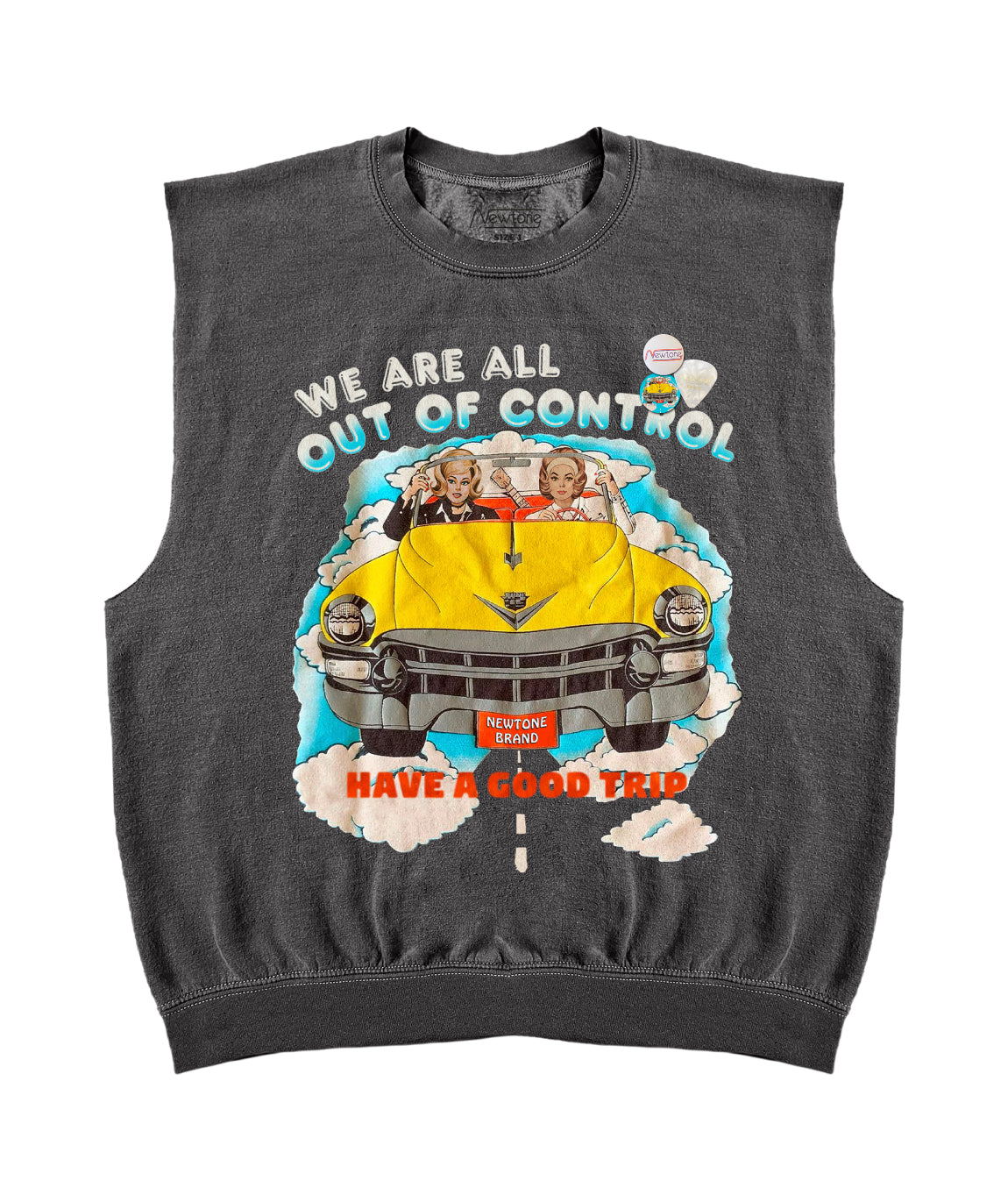 CONTROL" pepper bolster sweatshirt