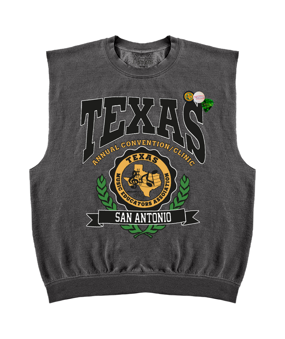 TEXAS" pepper bolster sweatshirt