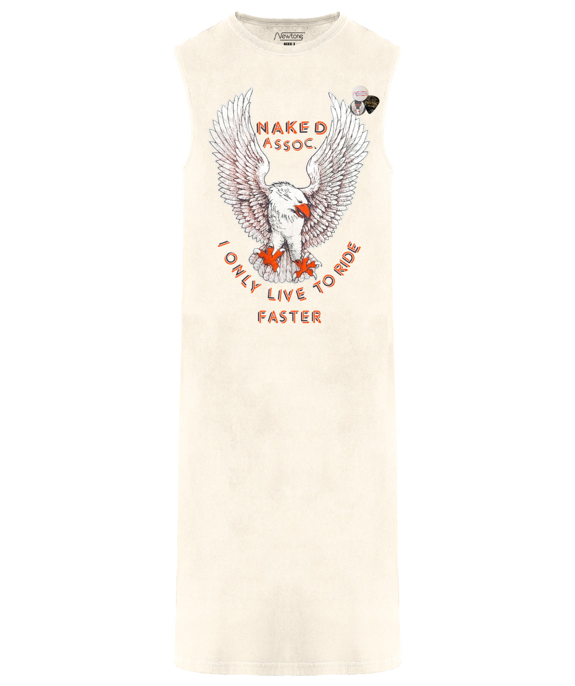 NAKED" natural daytona dress