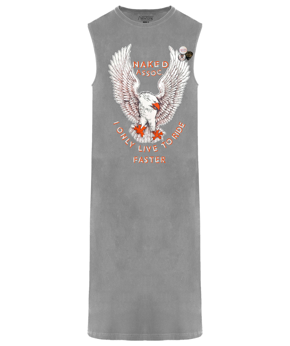 NAKED" daytona grey dress