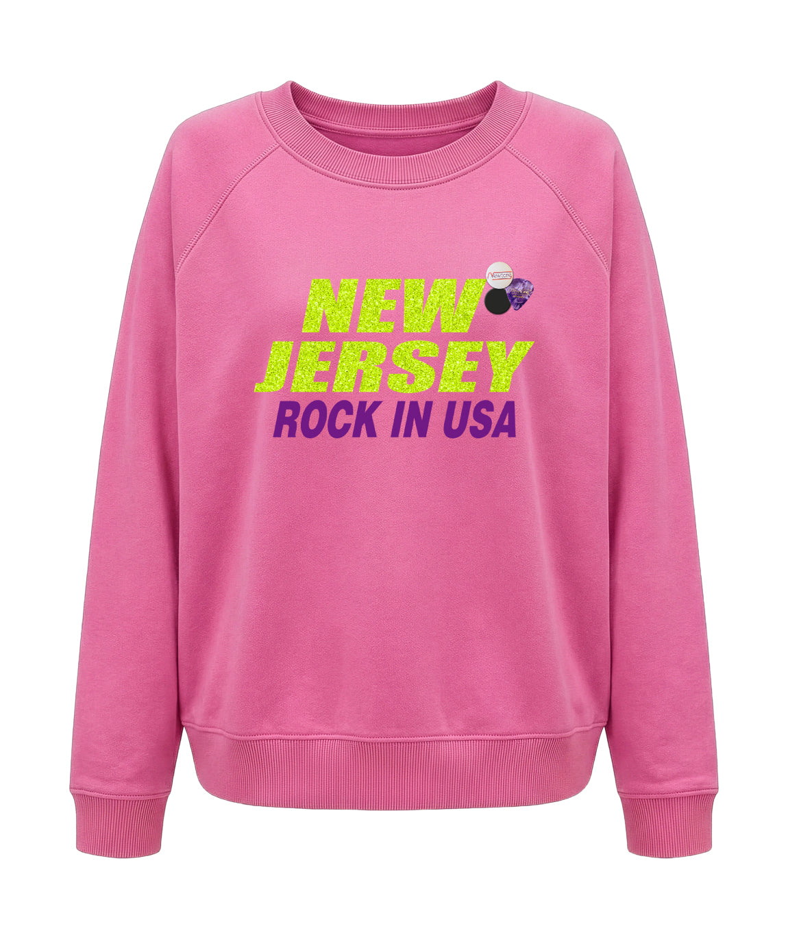 Fuchsia "CITY SS25" sweatshirt