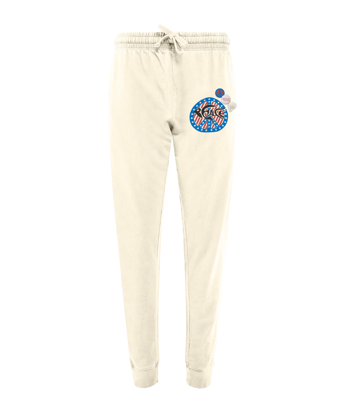 Natural jogging pants "PEACE"