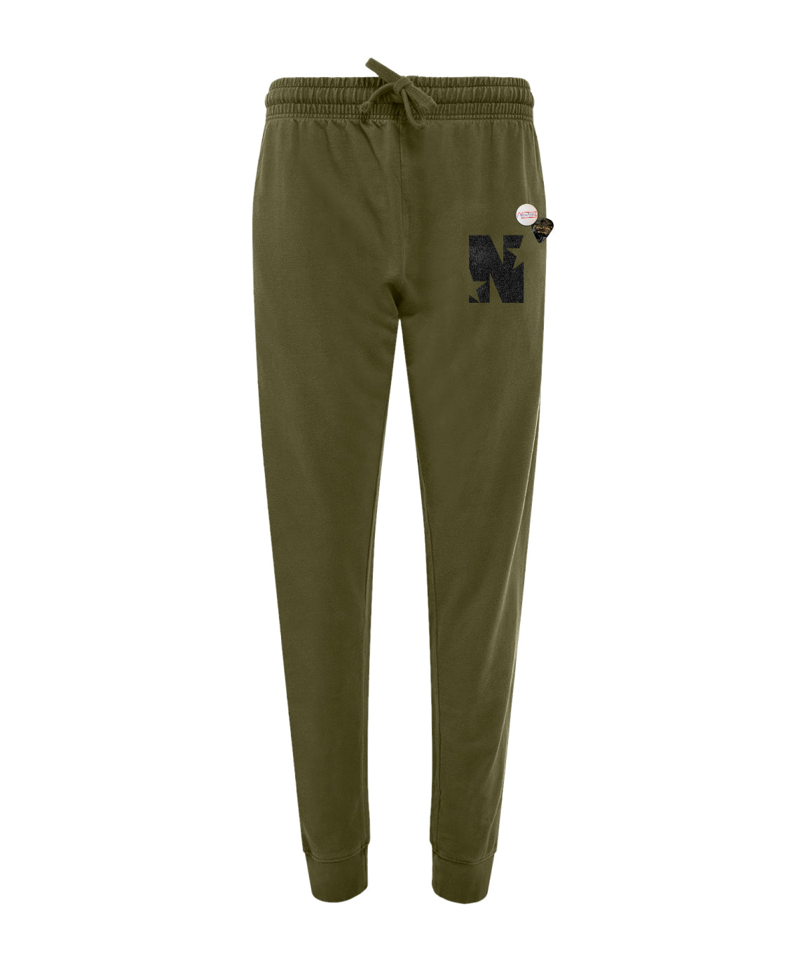 SING" khaki jogging jogger