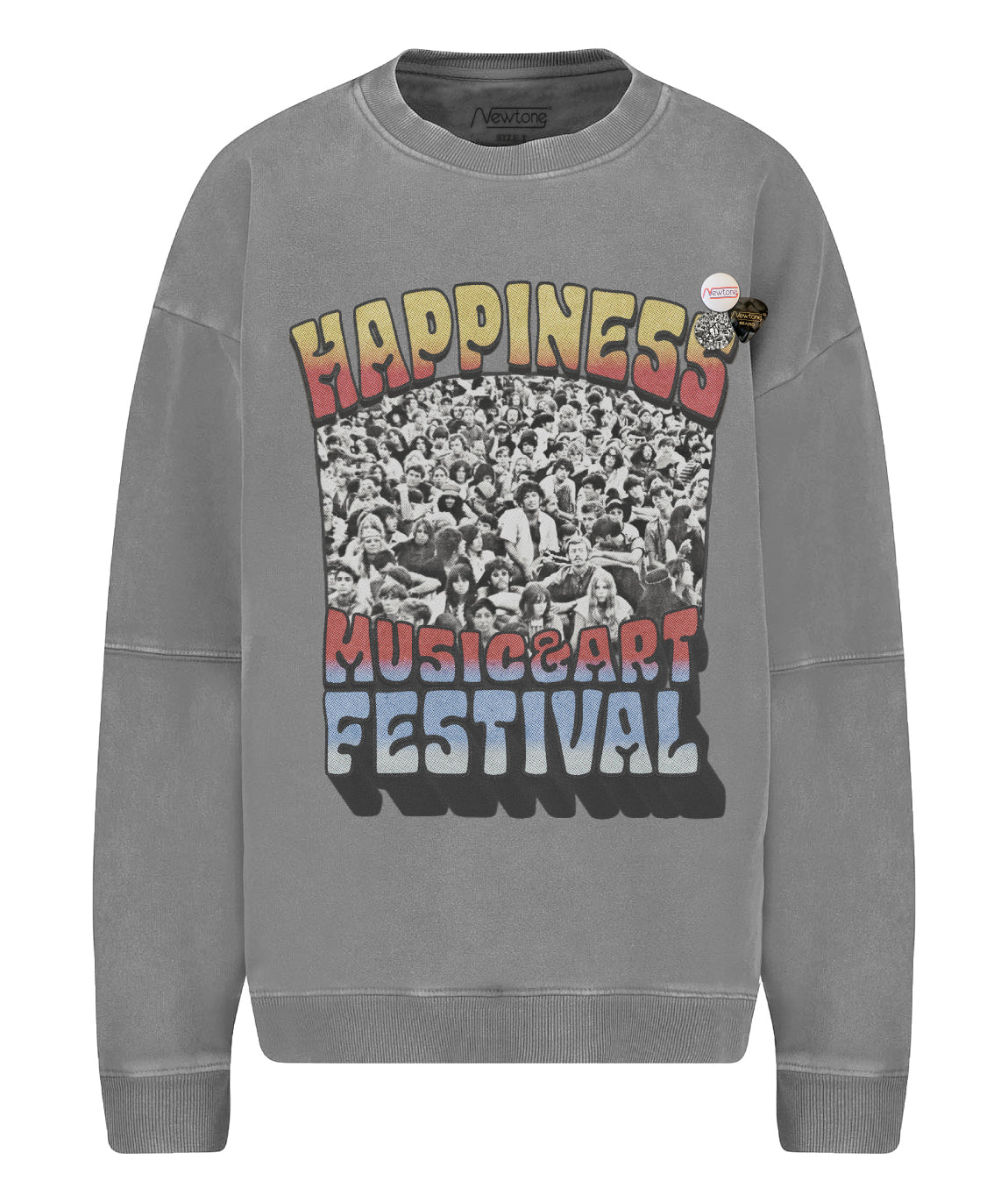 THREEDAYS" roller grey sweatshirt