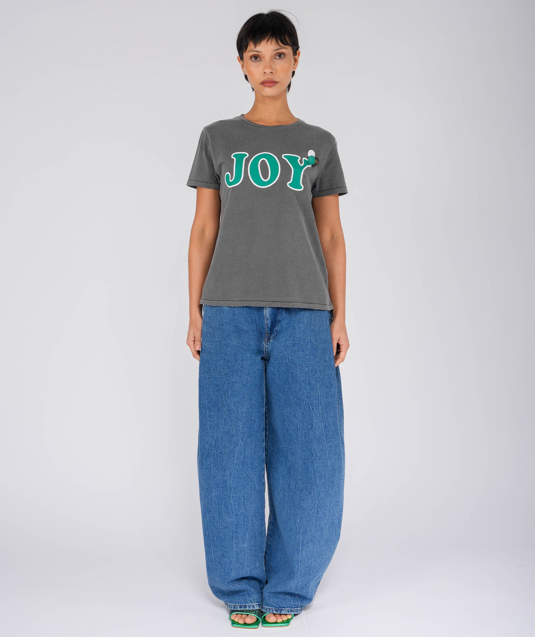 JOY" starlight pepper tee shirt