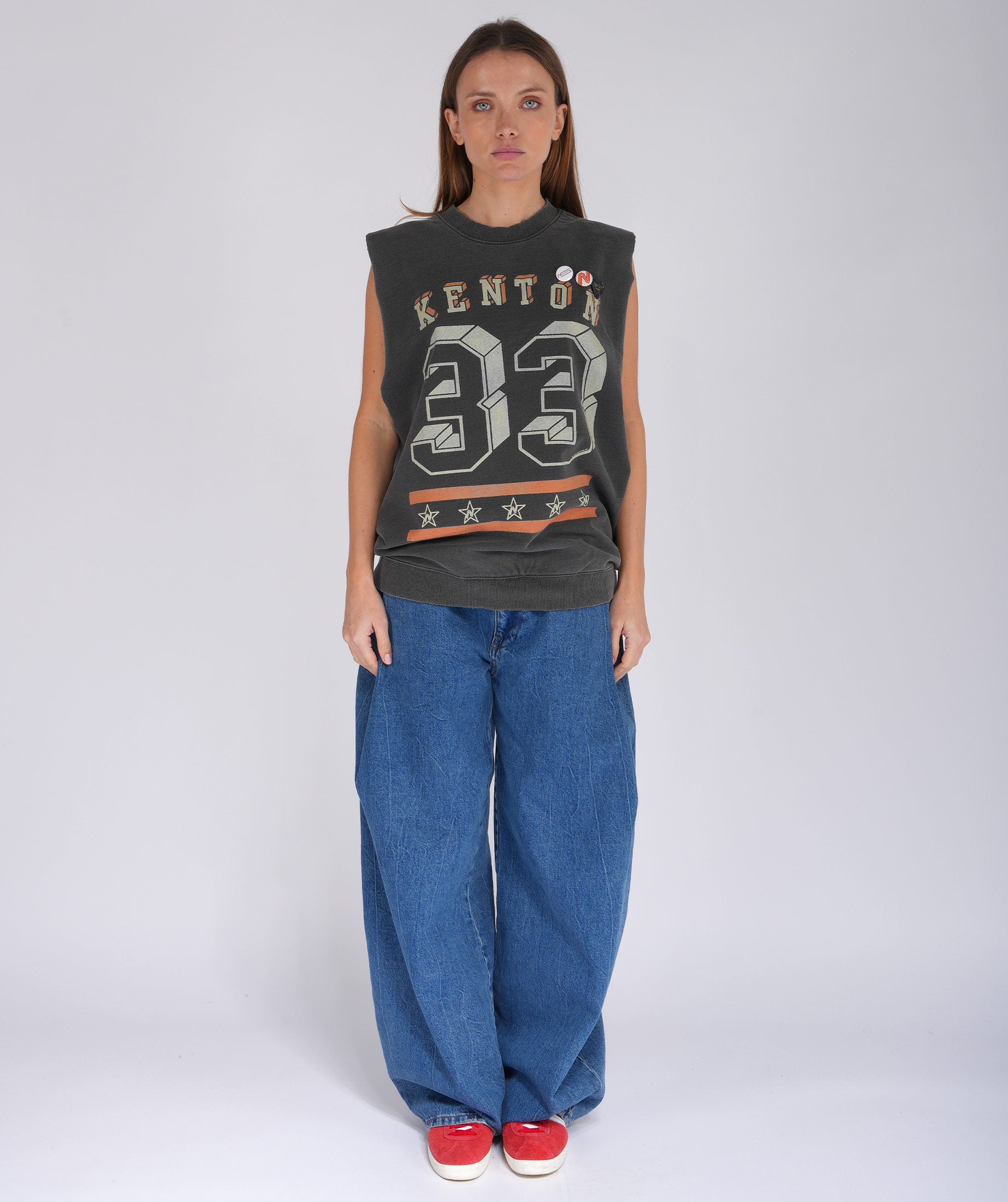 KENTON" pepper bolster sweatshirt