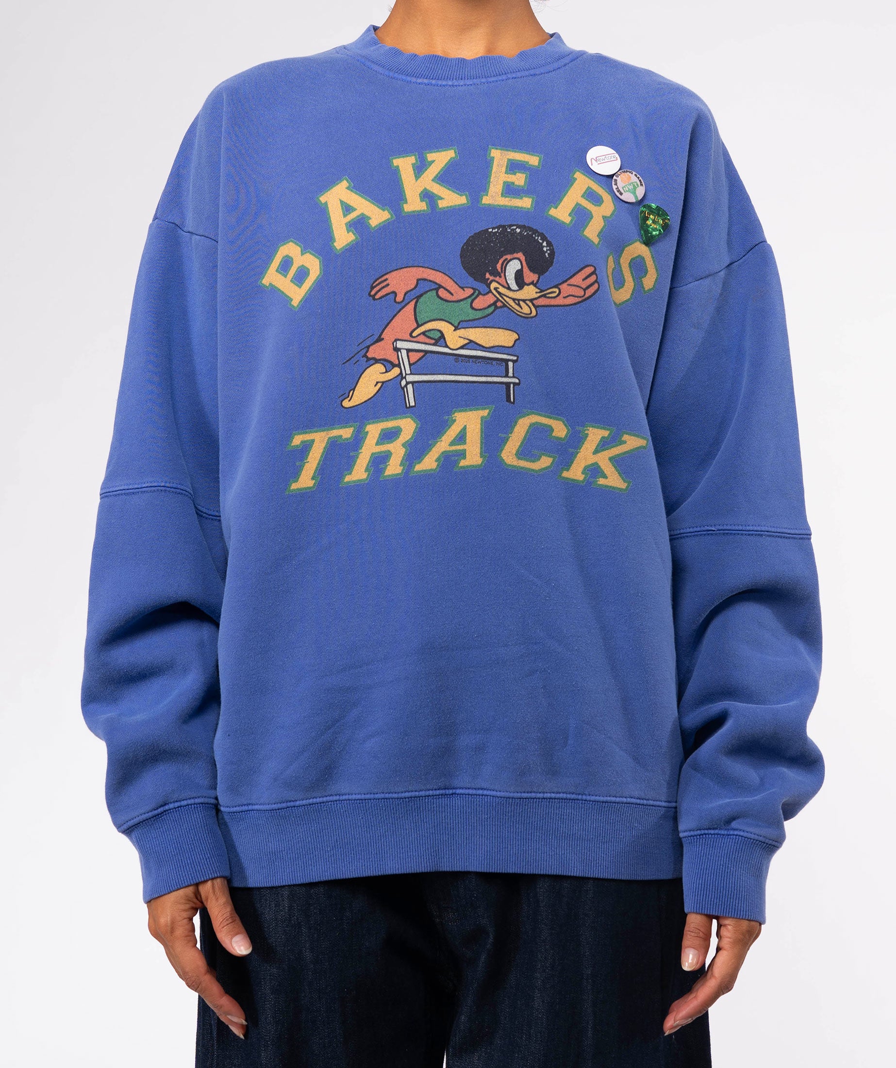 BAKERS" roller flo blue sweatshirt