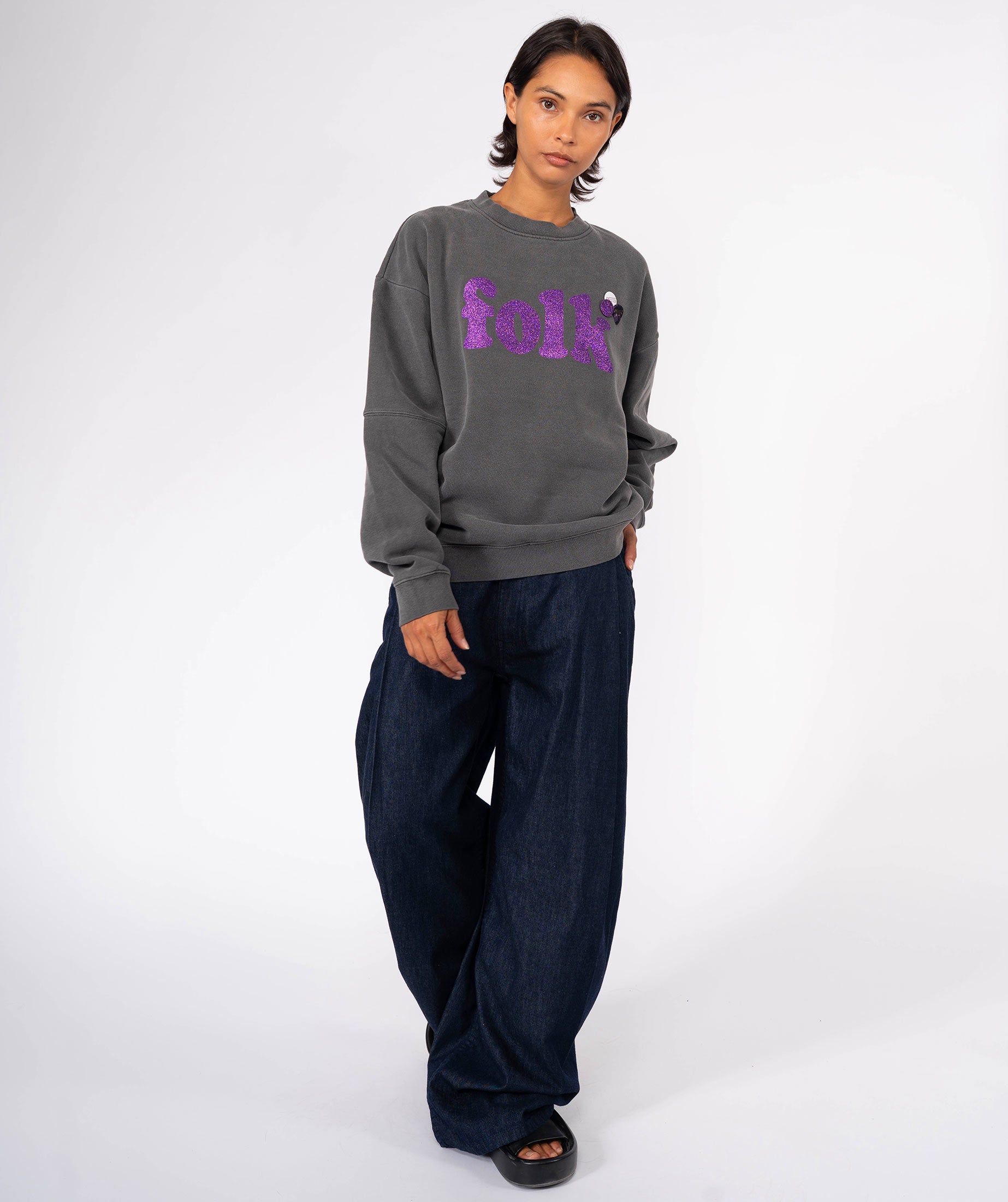 FOLK" roller pepper sweatshirt