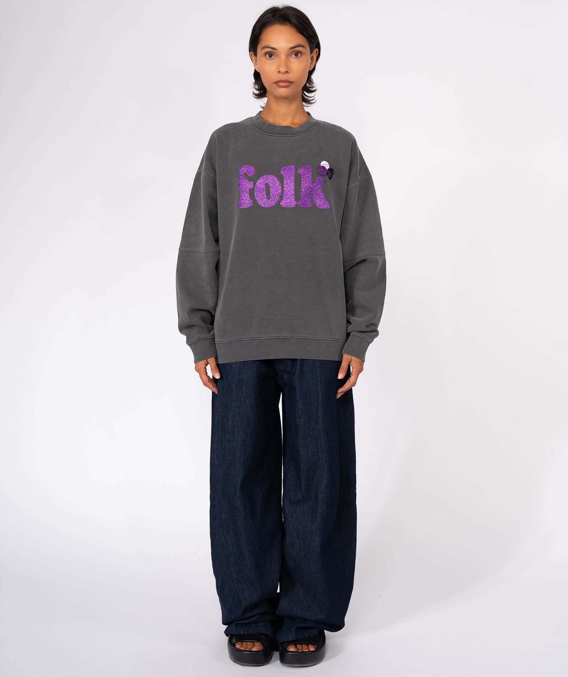 FOLK" roller pepper sweatshirt