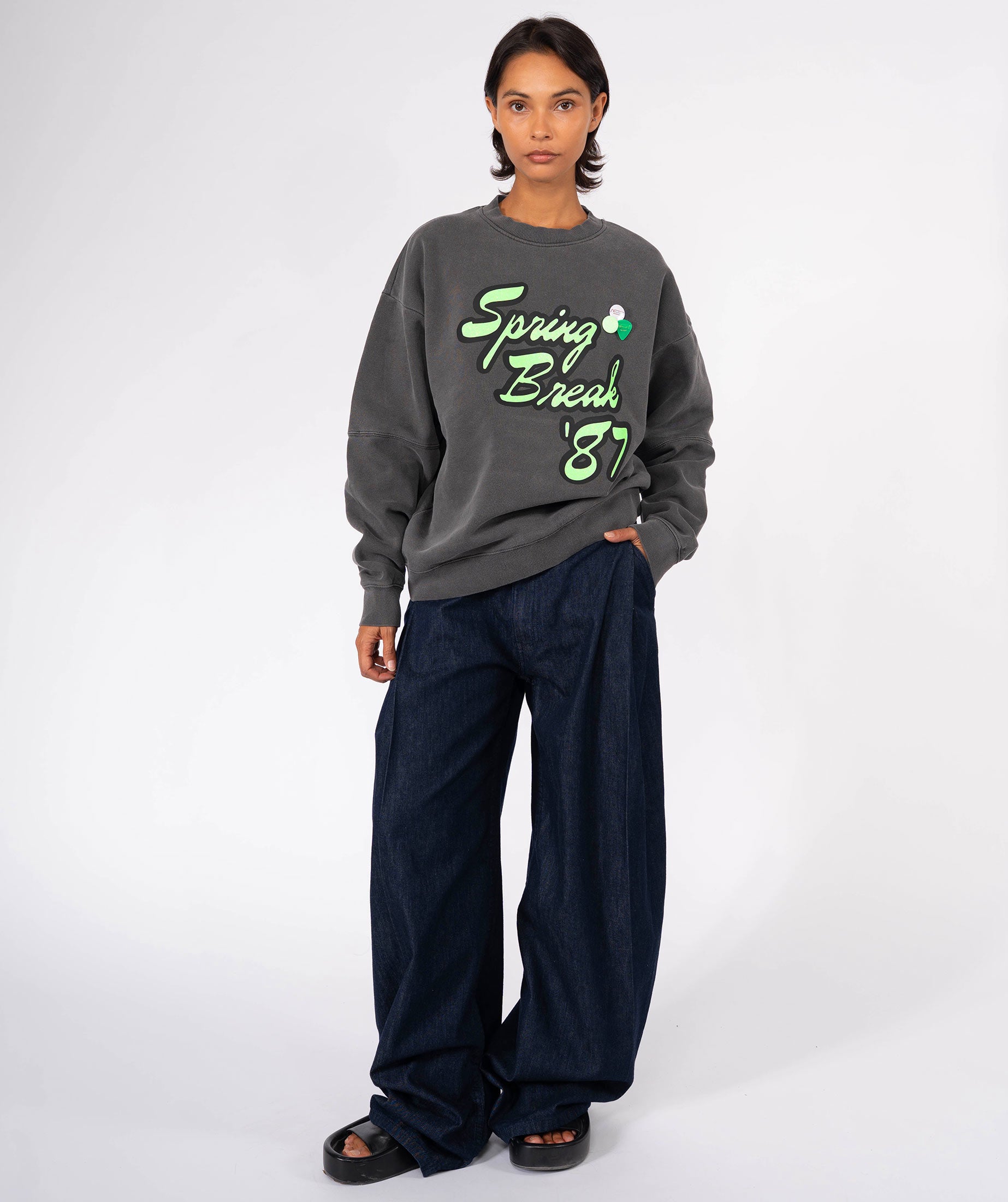 SPRING" roller pepper sweatshirt